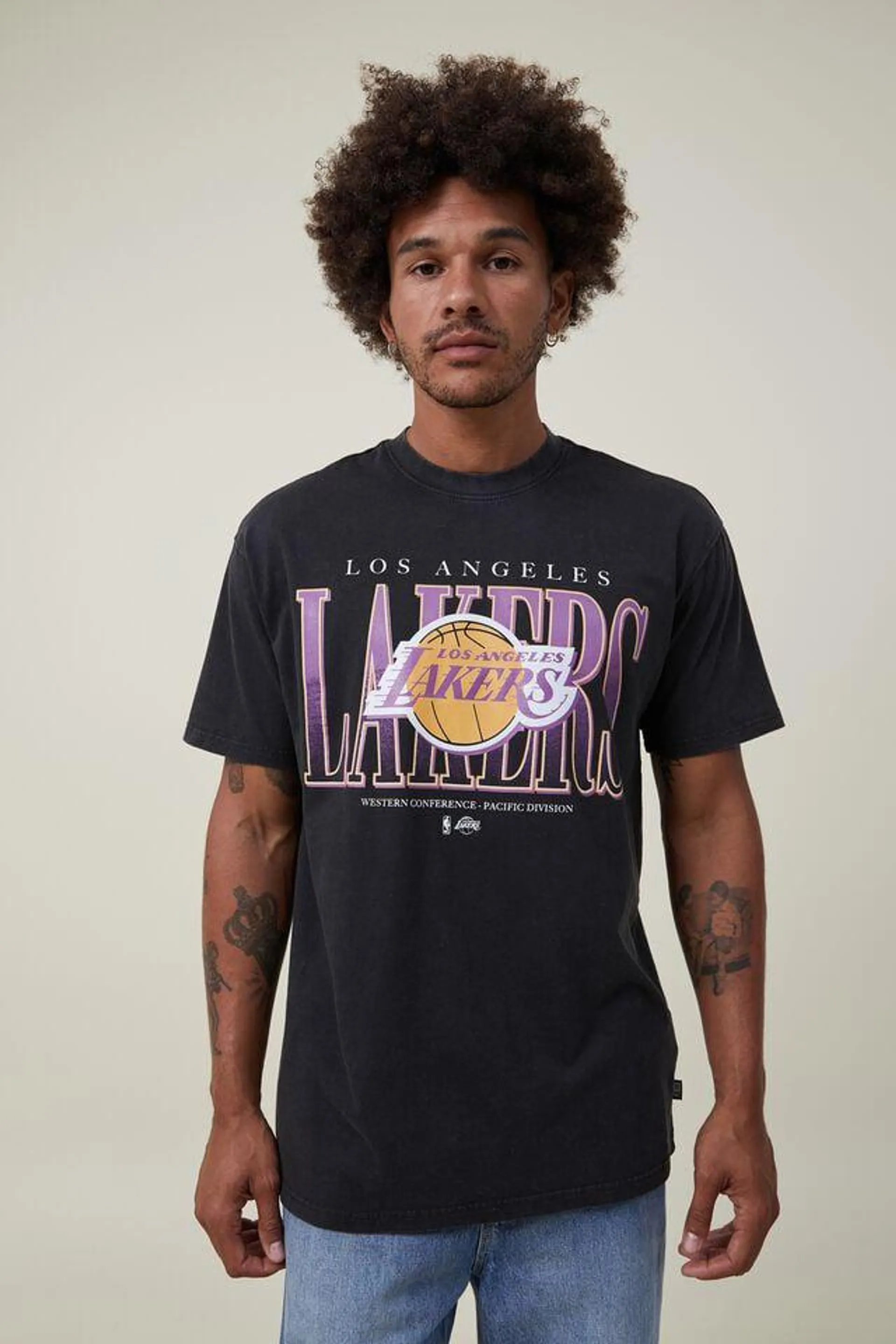 Los Angeles Lakers Nba Loose Fit T-Shirt
