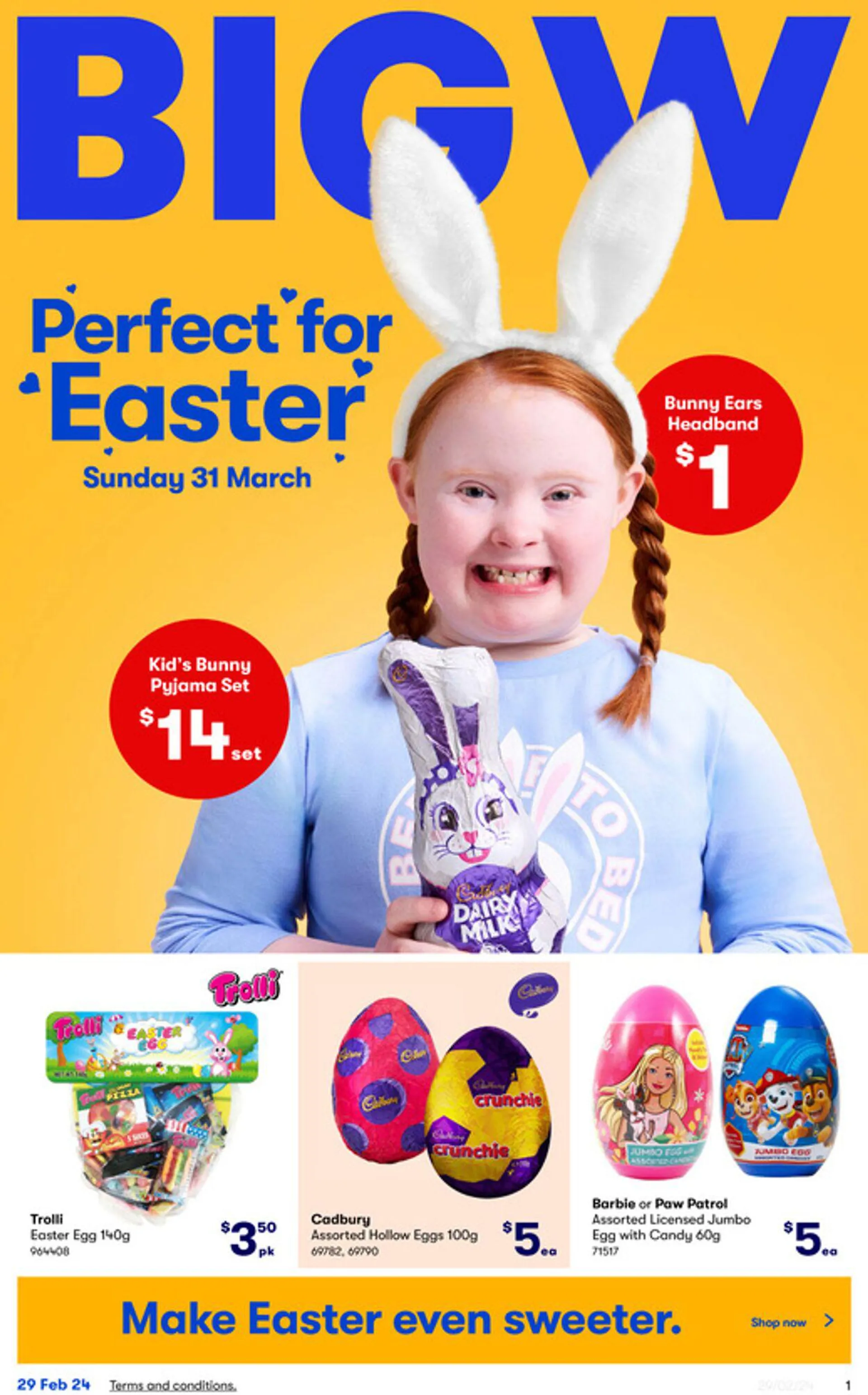 BIG W Current catalogue - Catalogue valid from 10 April to 24 April 2024 - page 1