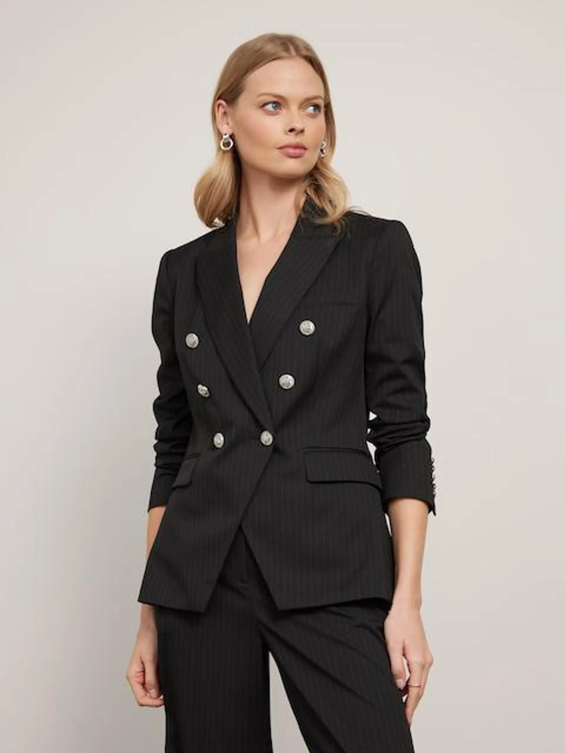 Suits Everyone Pinstripe Blazer