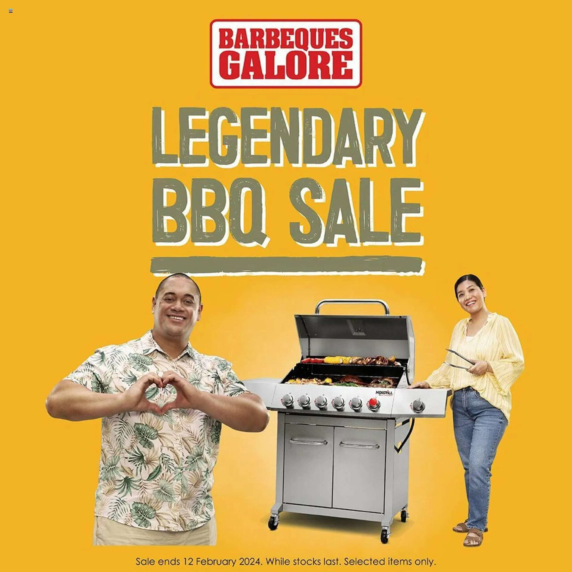 Barbeques Galore catalogue - Catalogue valid from 16 January to 12 February 2024 - page 1