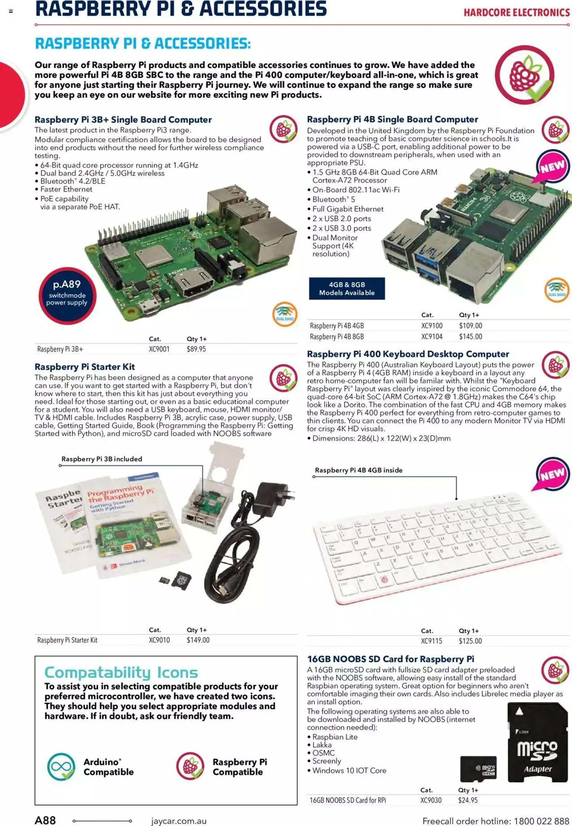 Jaycar Engineering And Scientific Catalogue Back - Catalogue valid from 27 October to 31 January 2024 - page 88