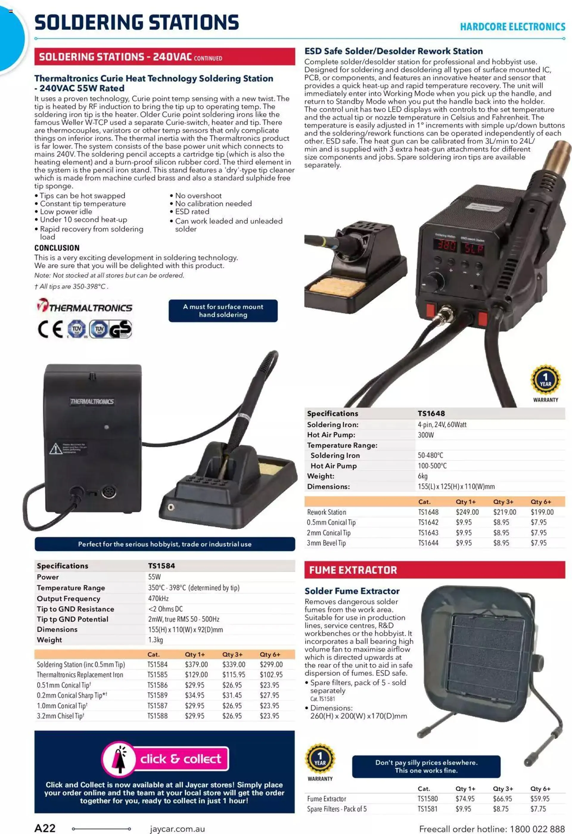 Jaycar Engineering And Scientific Catalogue Back - Catalogue valid from 27 October to 31 January 2024 - page 22