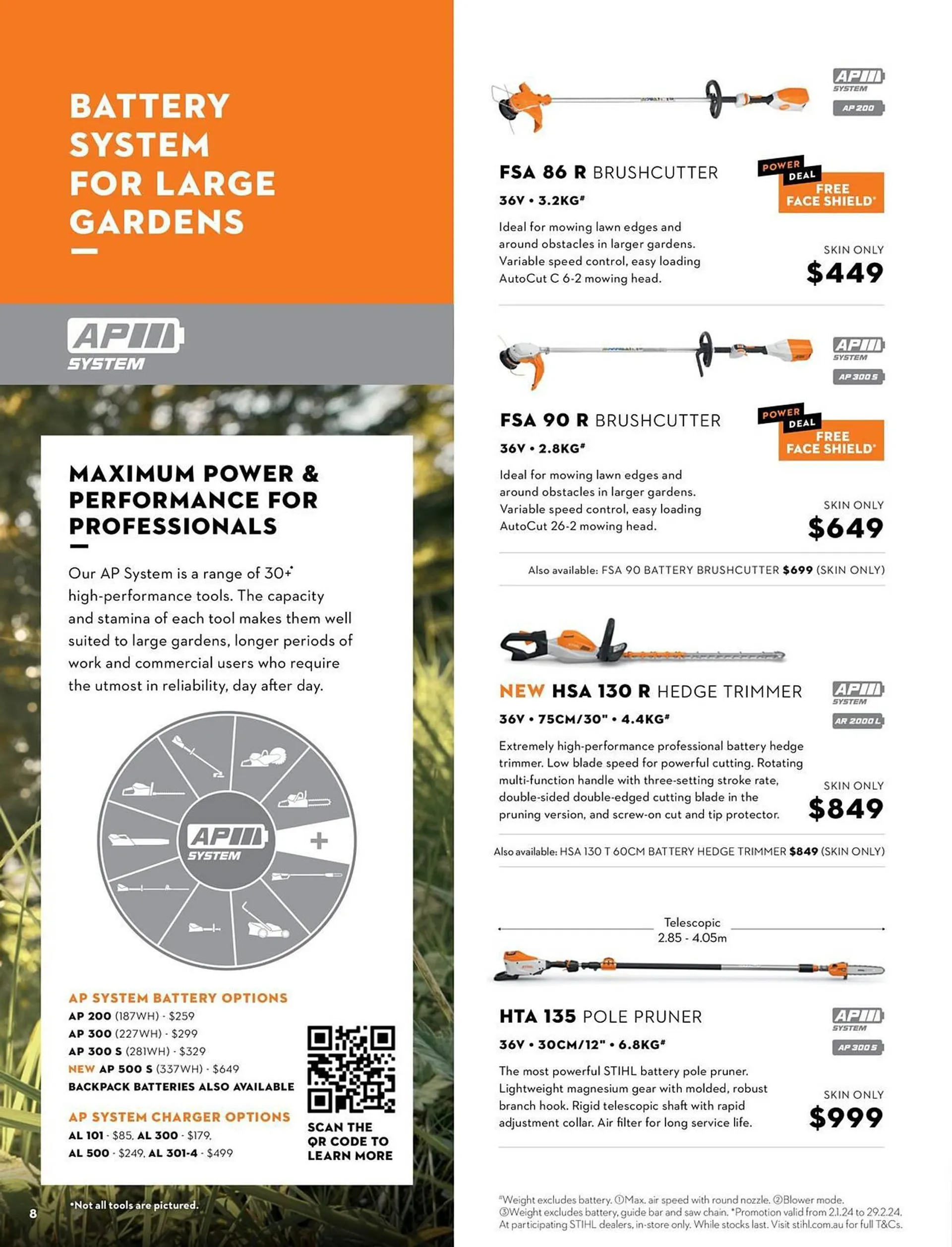 STIHL catalogue - Catalogue valid from 3 January to 29 February 2024 - page 8