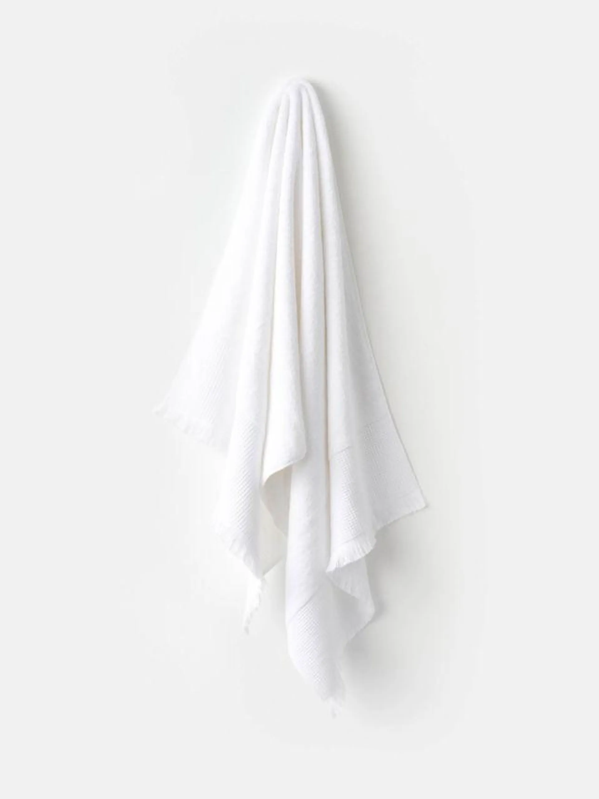 Aria Cotton/Bamboo White Towel Collection