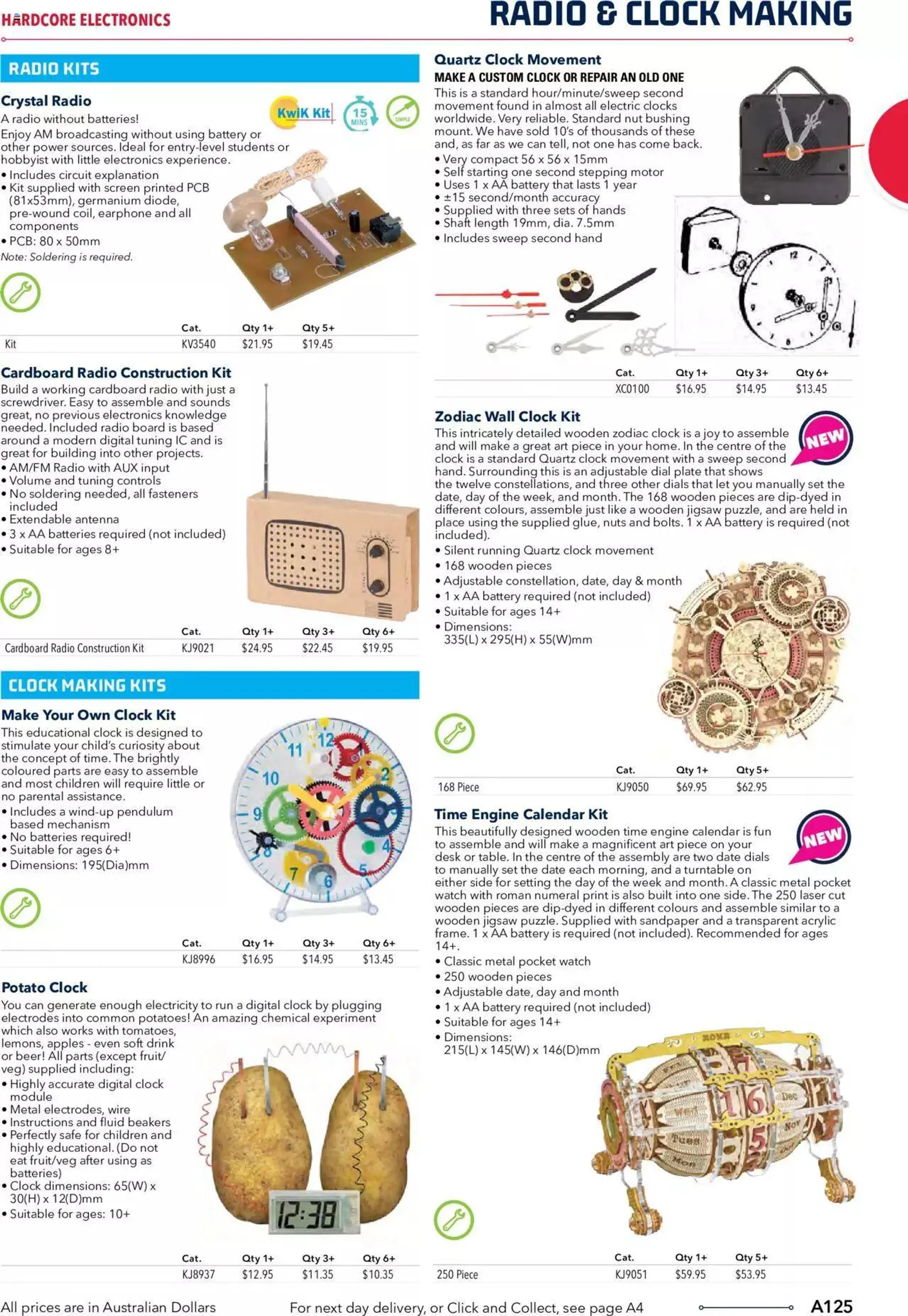 Jaycar Engineering And Scientific Catalogue Back - Catalogue valid from 27 October to 31 January 2024 - page 125