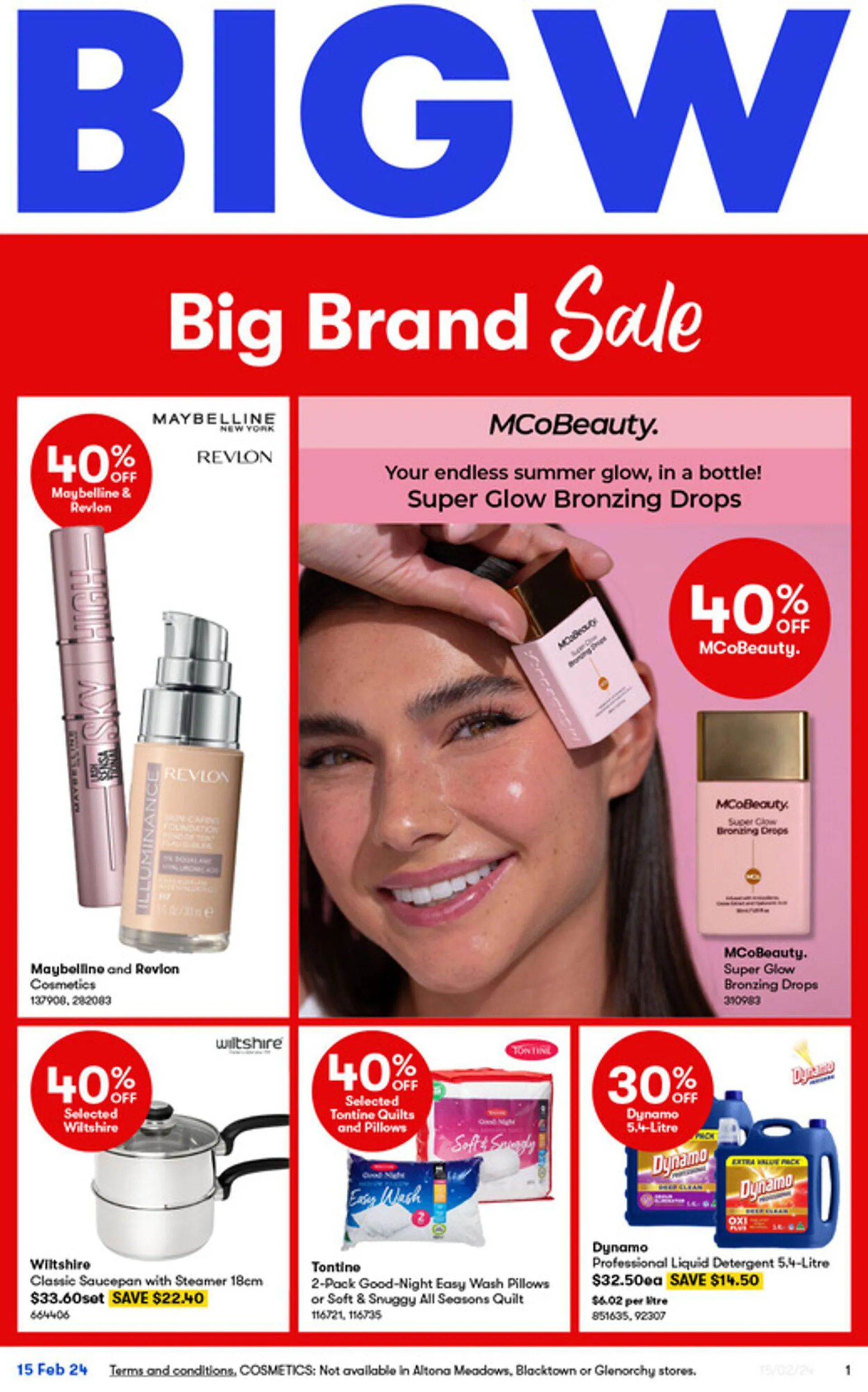 BIG W Current catalogue - Catalogue valid from 27 March to 10 April 2024 - page 1