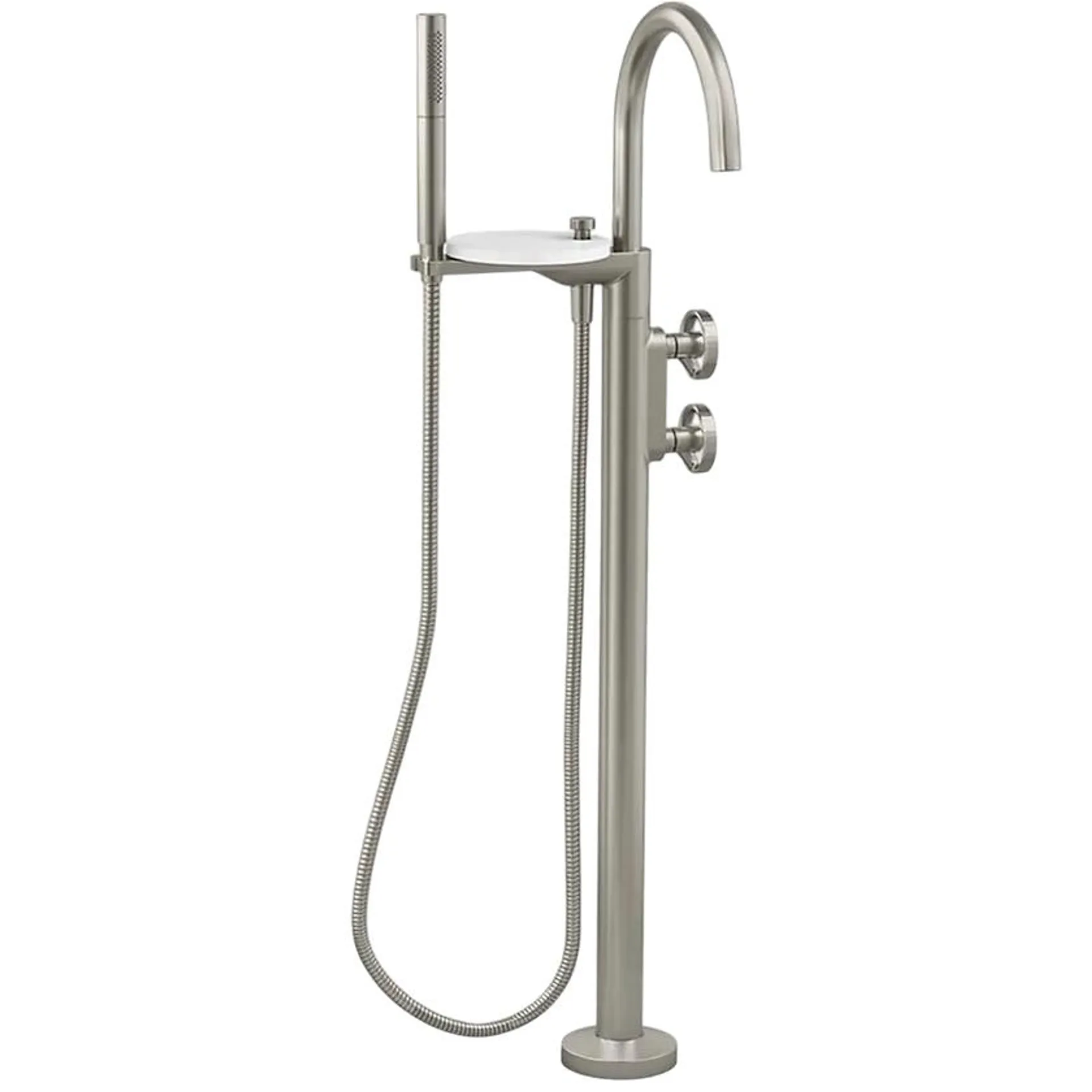 Kohler 77984T9EBN Components Brushed Nickel Bath Filler with Hand Shower