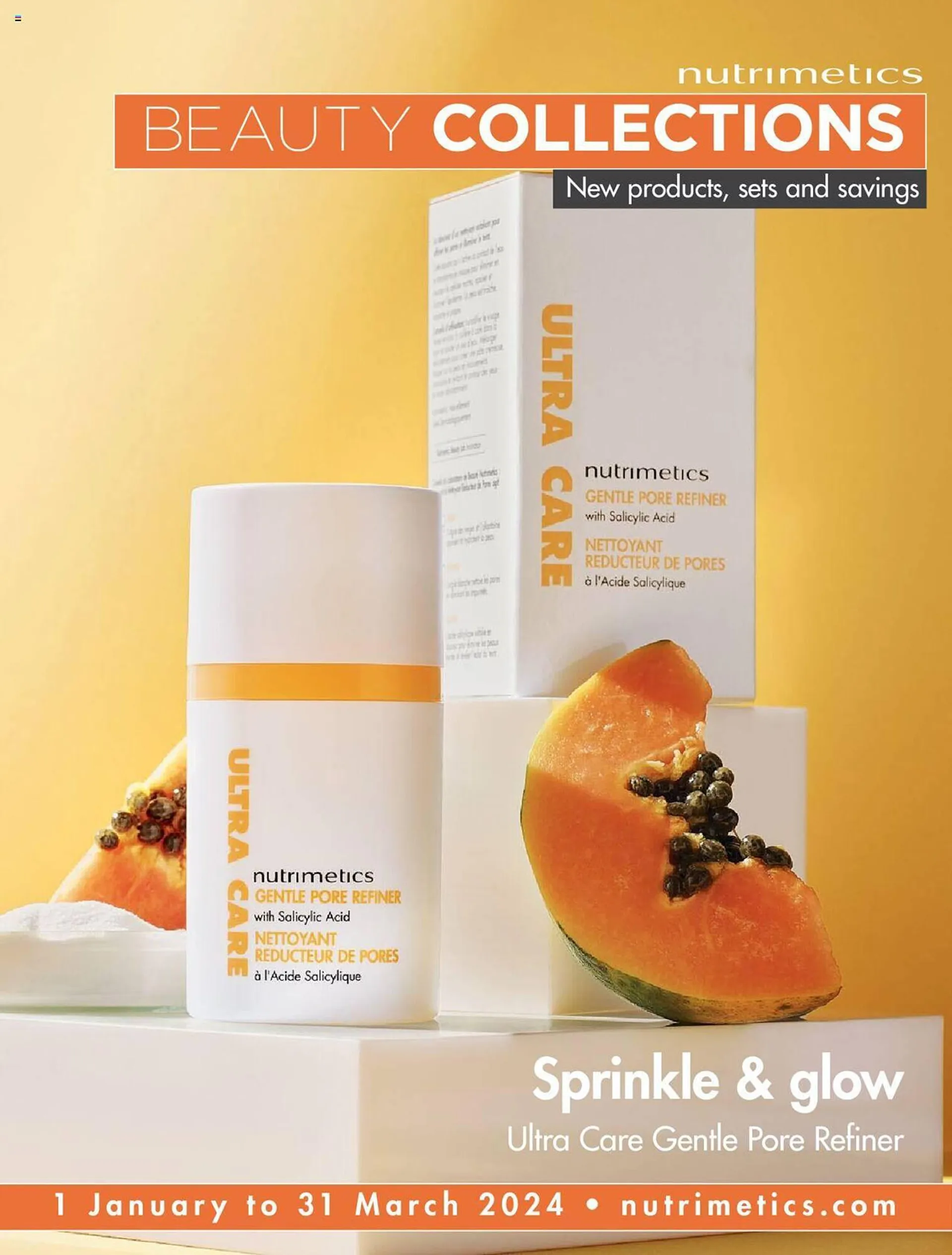 Nutrimetics catalogue - Catalogue valid from 1 January to 31 March 2024 - page 1