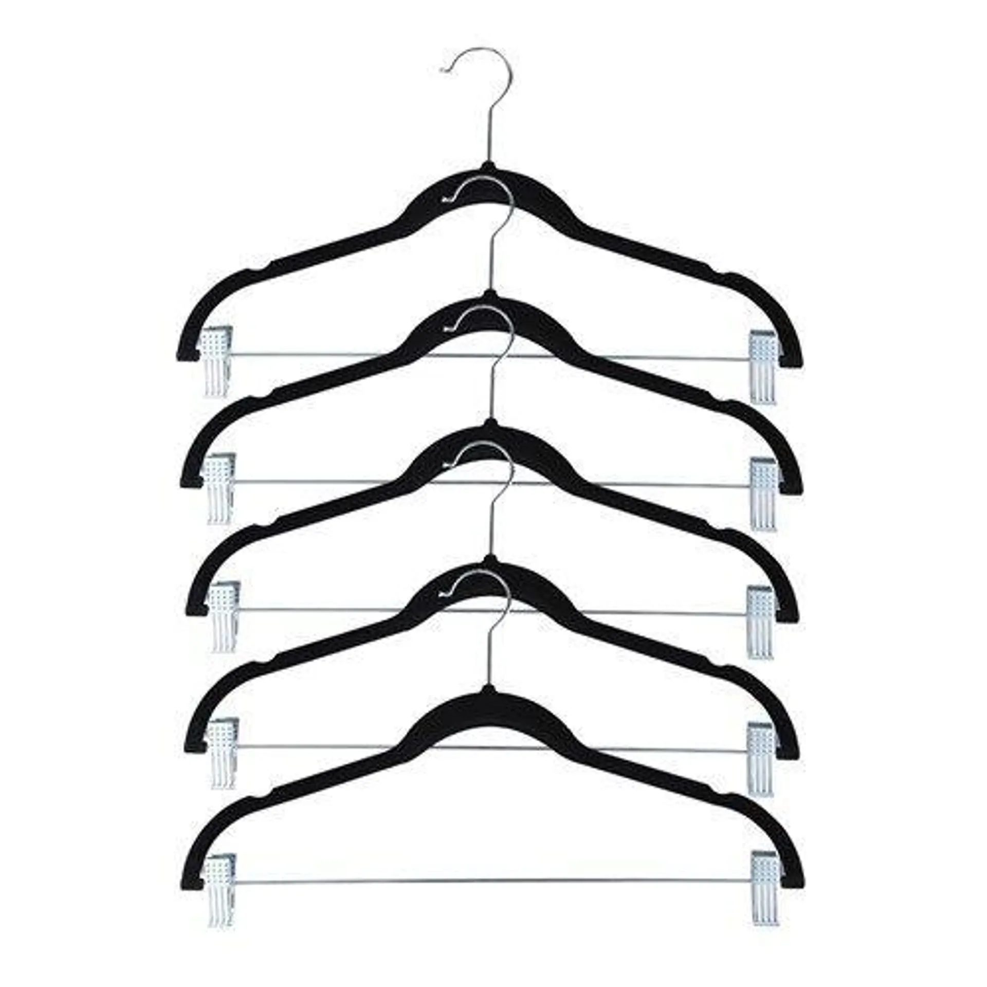 Velvet Clip Hangers 5pk