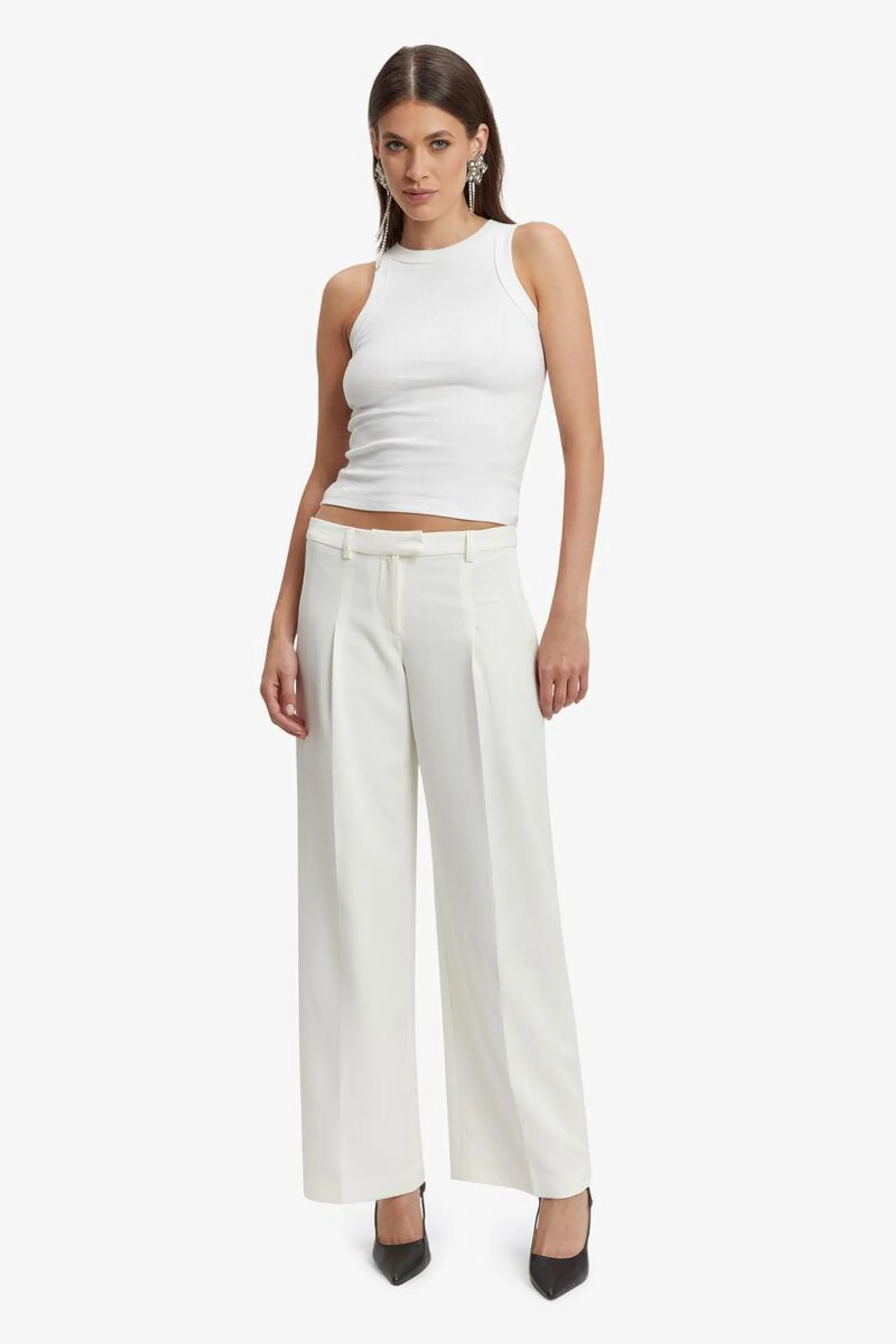 cassian tailored pant in ivory