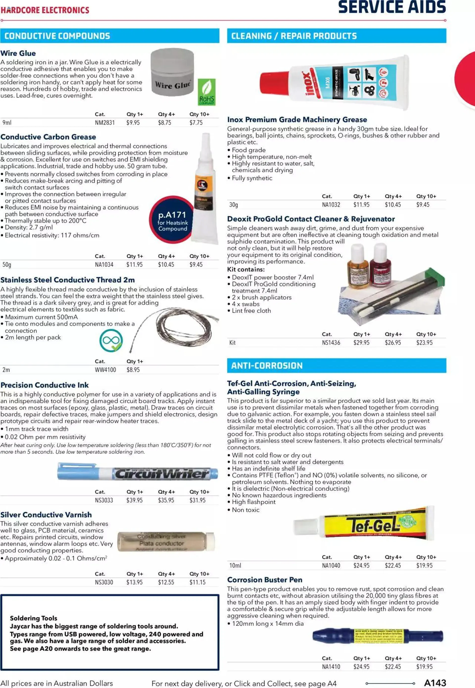 Jaycar Engineering And Scientific Catalogue Back - Catalogue valid from 27 October to 31 January 2024 - page 143