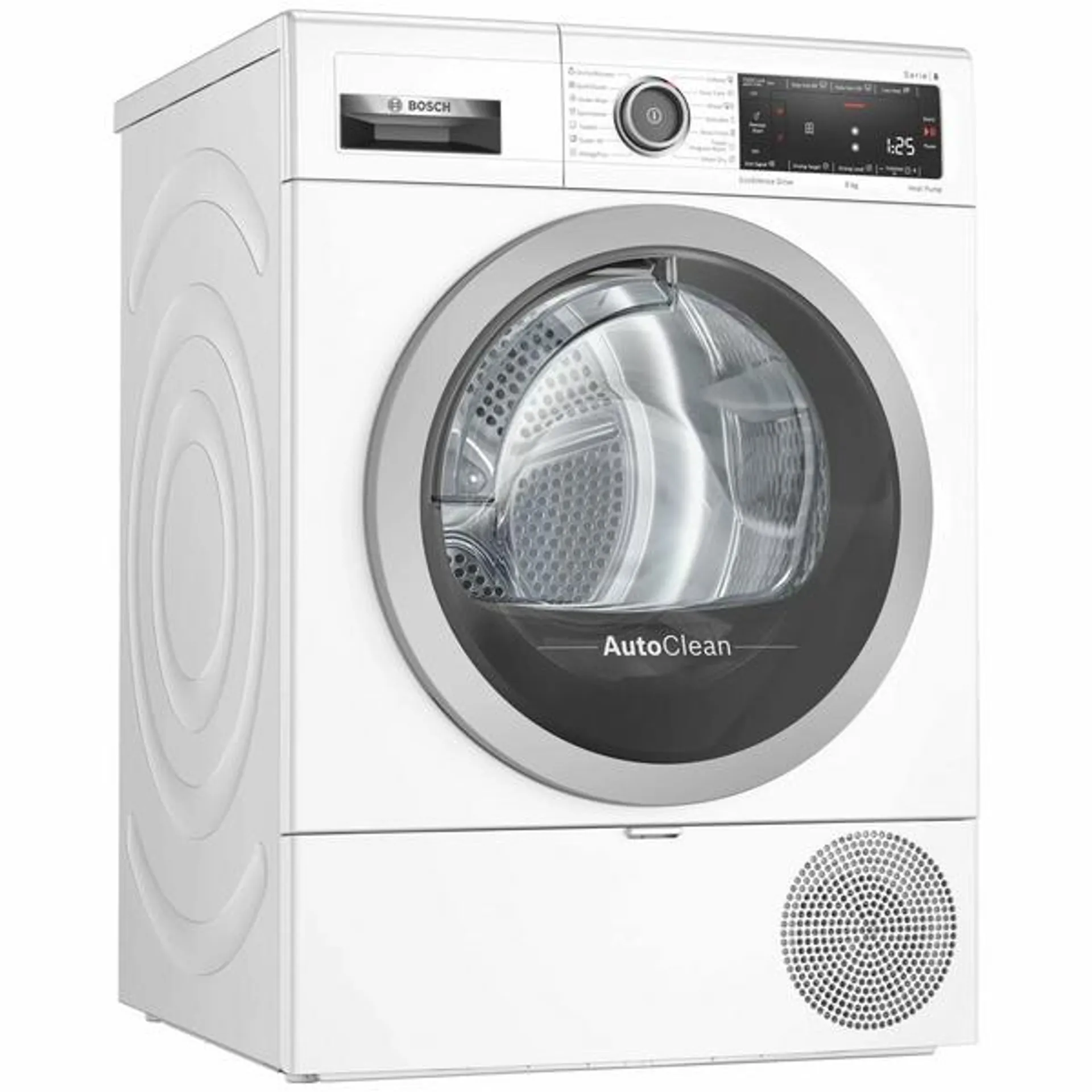 Bosch Series 8 9kg Heat Pump Tumble Dryer with Home Connect WTX88MH0AU