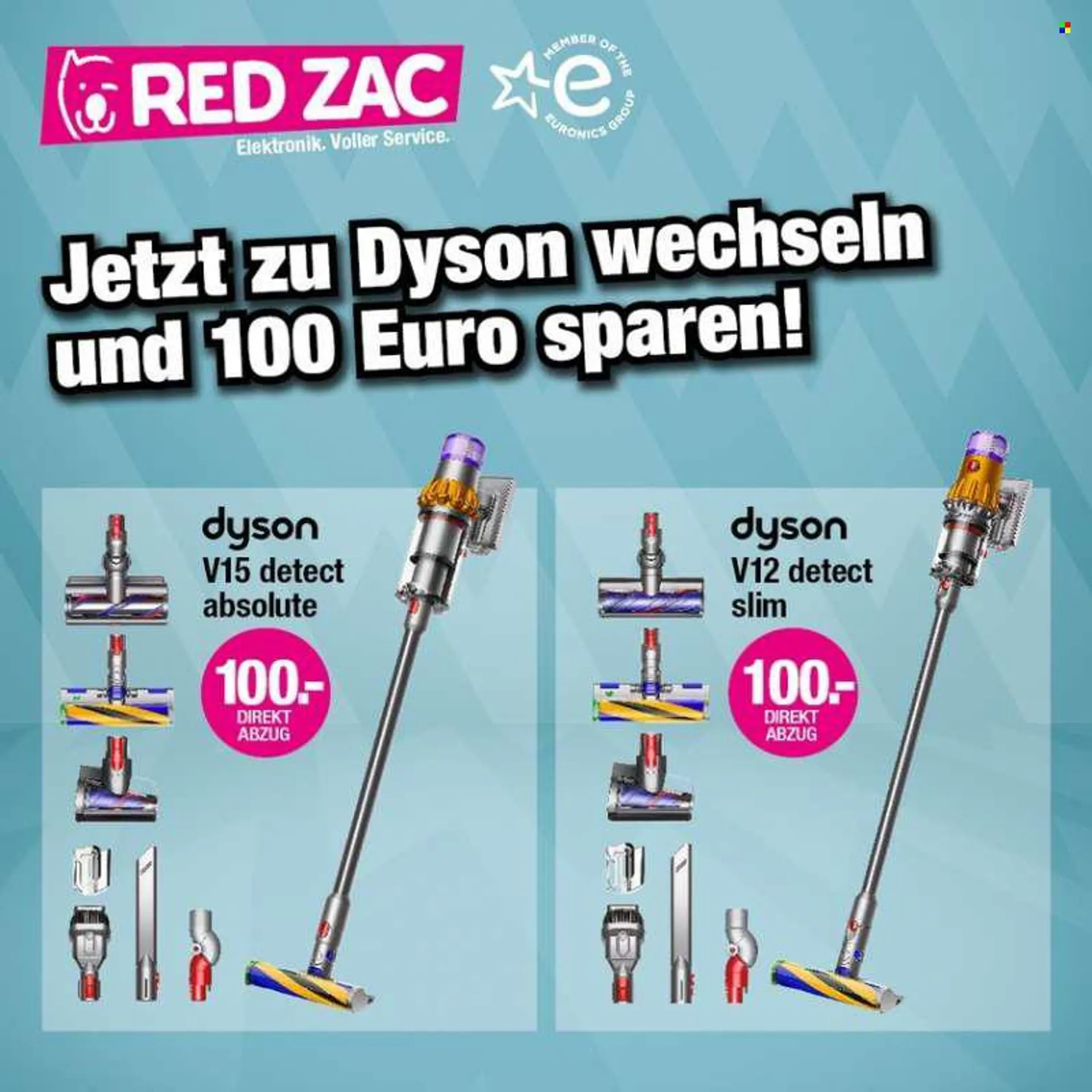 Angebote RED ZAC - Verkaufsprodukte - Dyson. Seite 1.