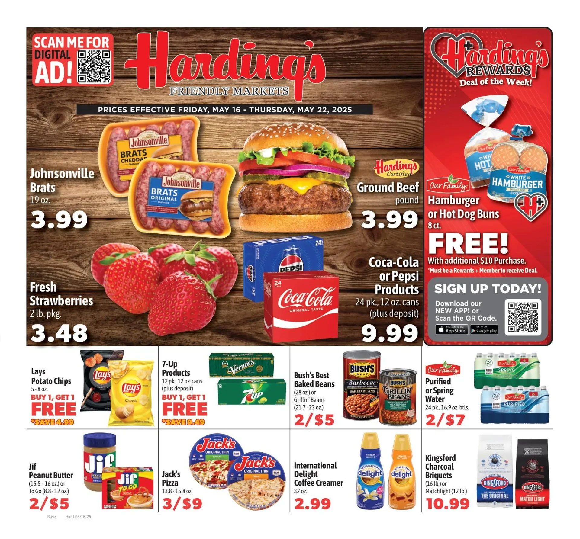 Weekly ad Harding's Markets Deals from May 20 to May 22 2025 - Page 