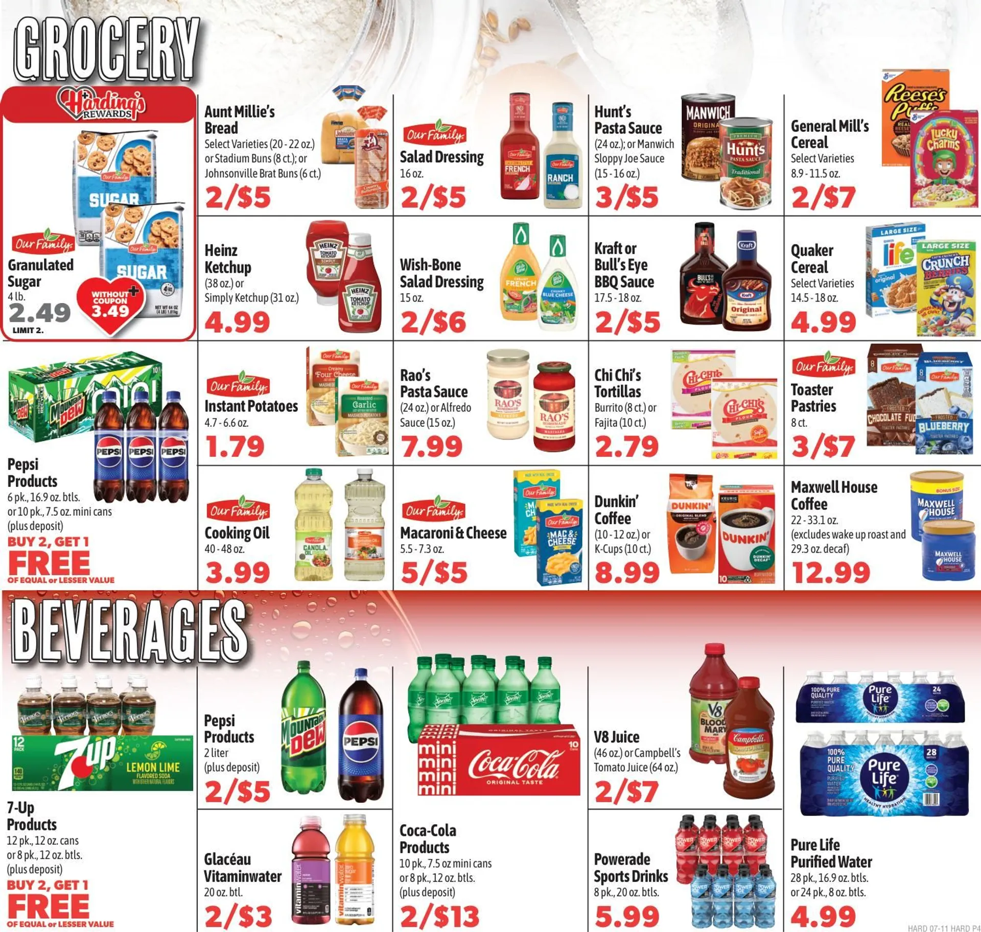 Weekly ad Harding's Markets Sales from July 11 to July 17 2025 - Page 4
