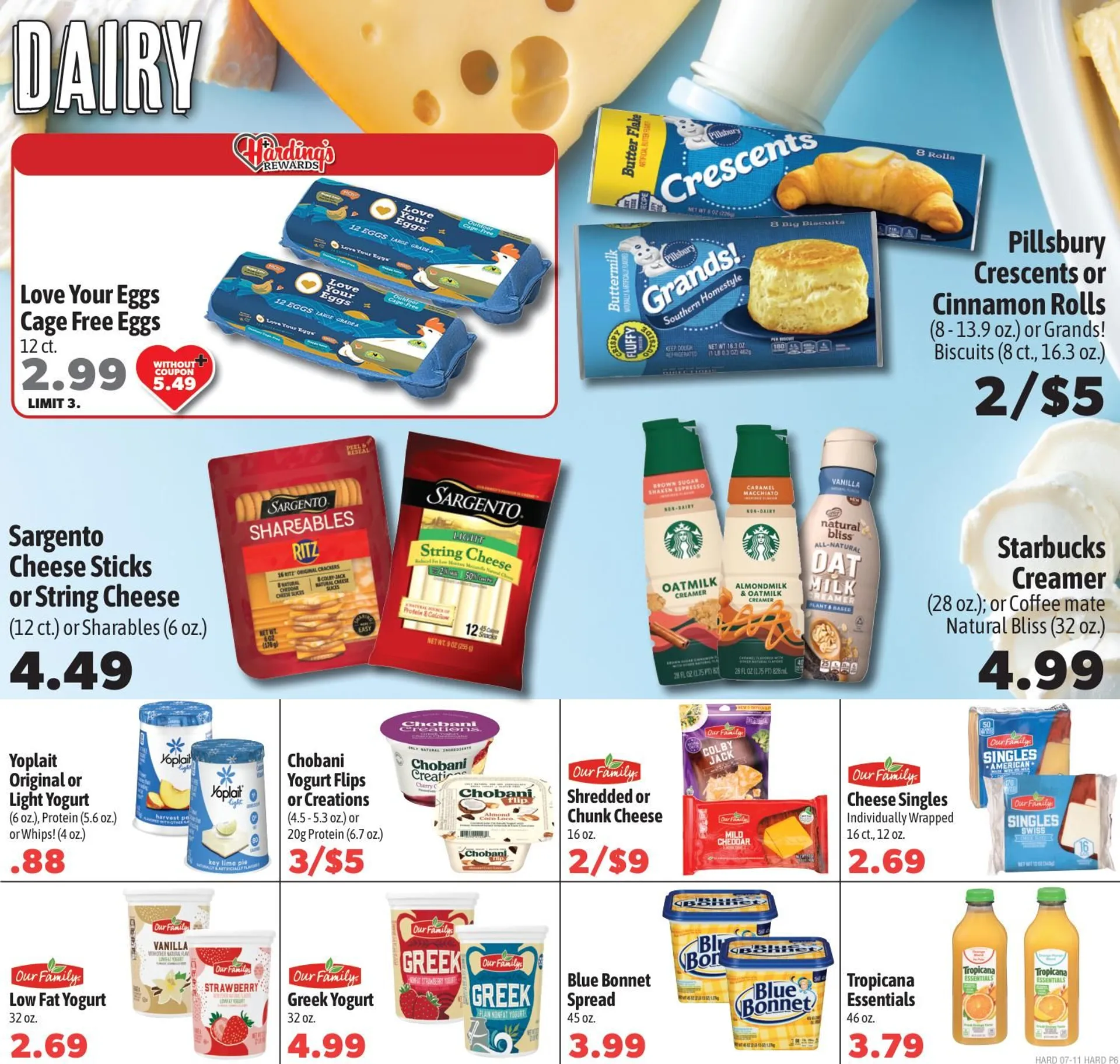 Weekly ad Harding's Markets Sales from July 11 to July 17 2025 - Page 6