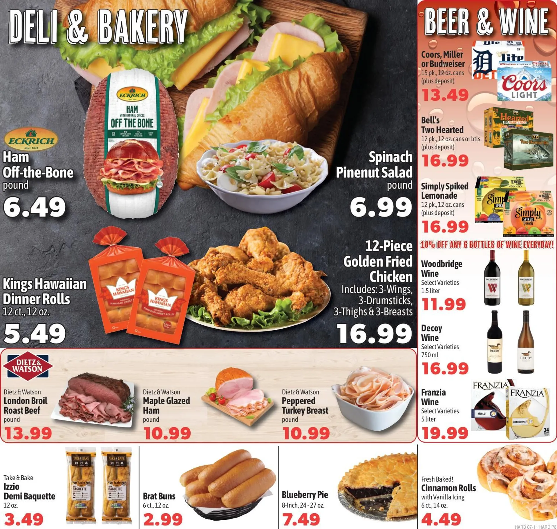 Weekly ad Harding's Markets Sales from July 11 to July 17 2025 - Page 8