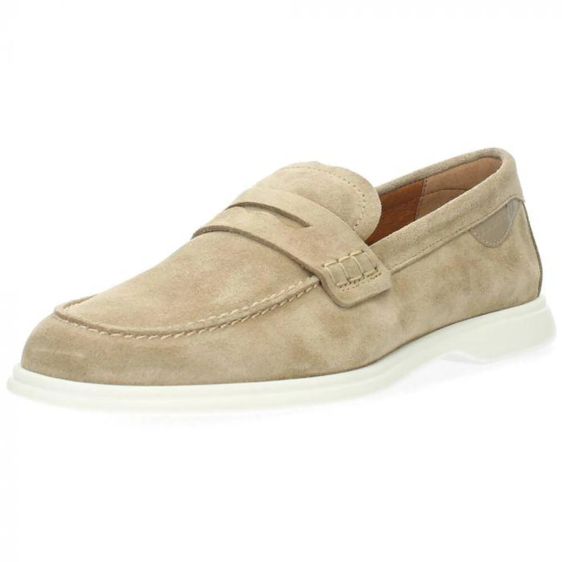 Beige loafers