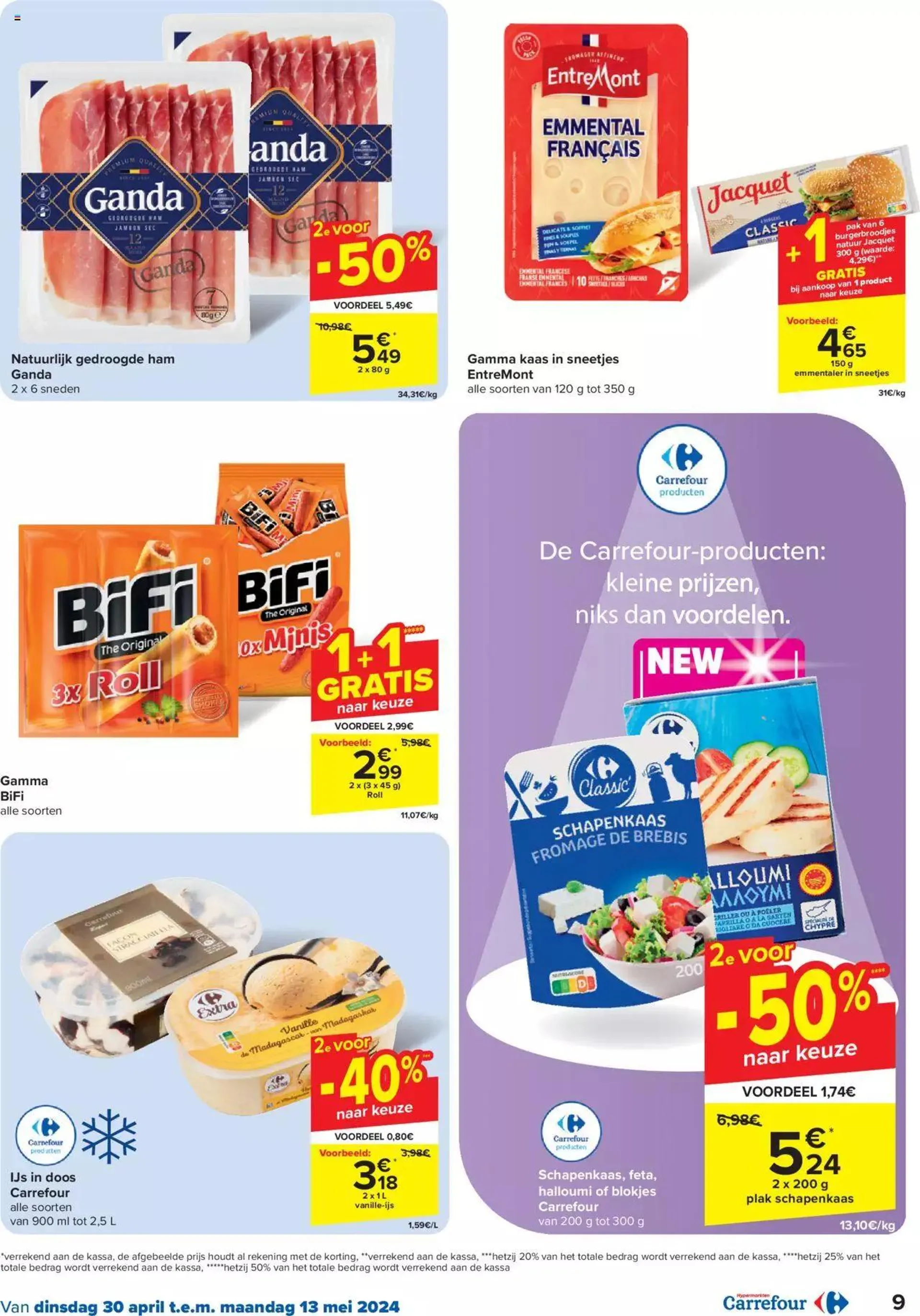 Carrefour folder week 18/19 van 13 mei tot 31 december 2024 - folder pagina 9