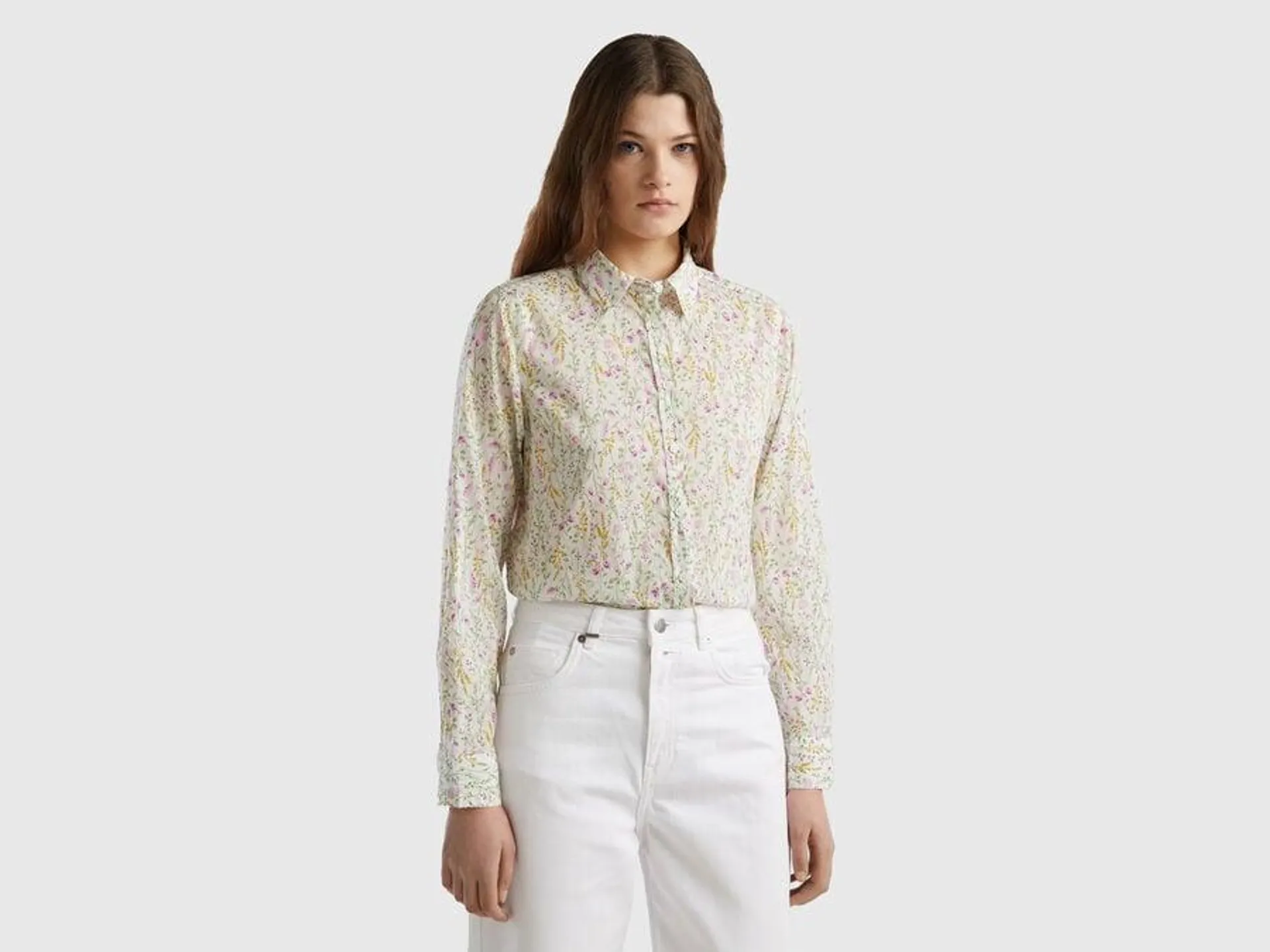 100% cotton patterned shirt