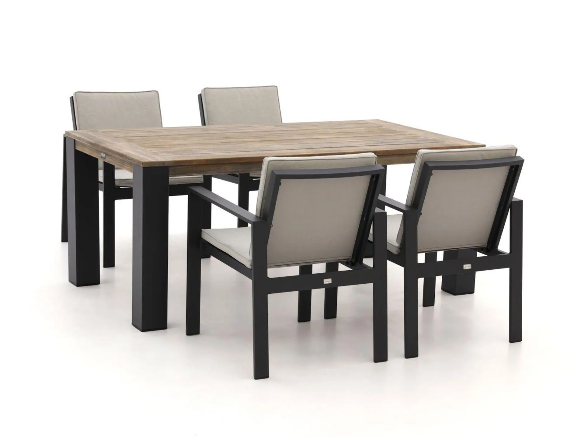 Bellagio Vezzano/ROUGH-X 180cm dining tuinset 5-delig