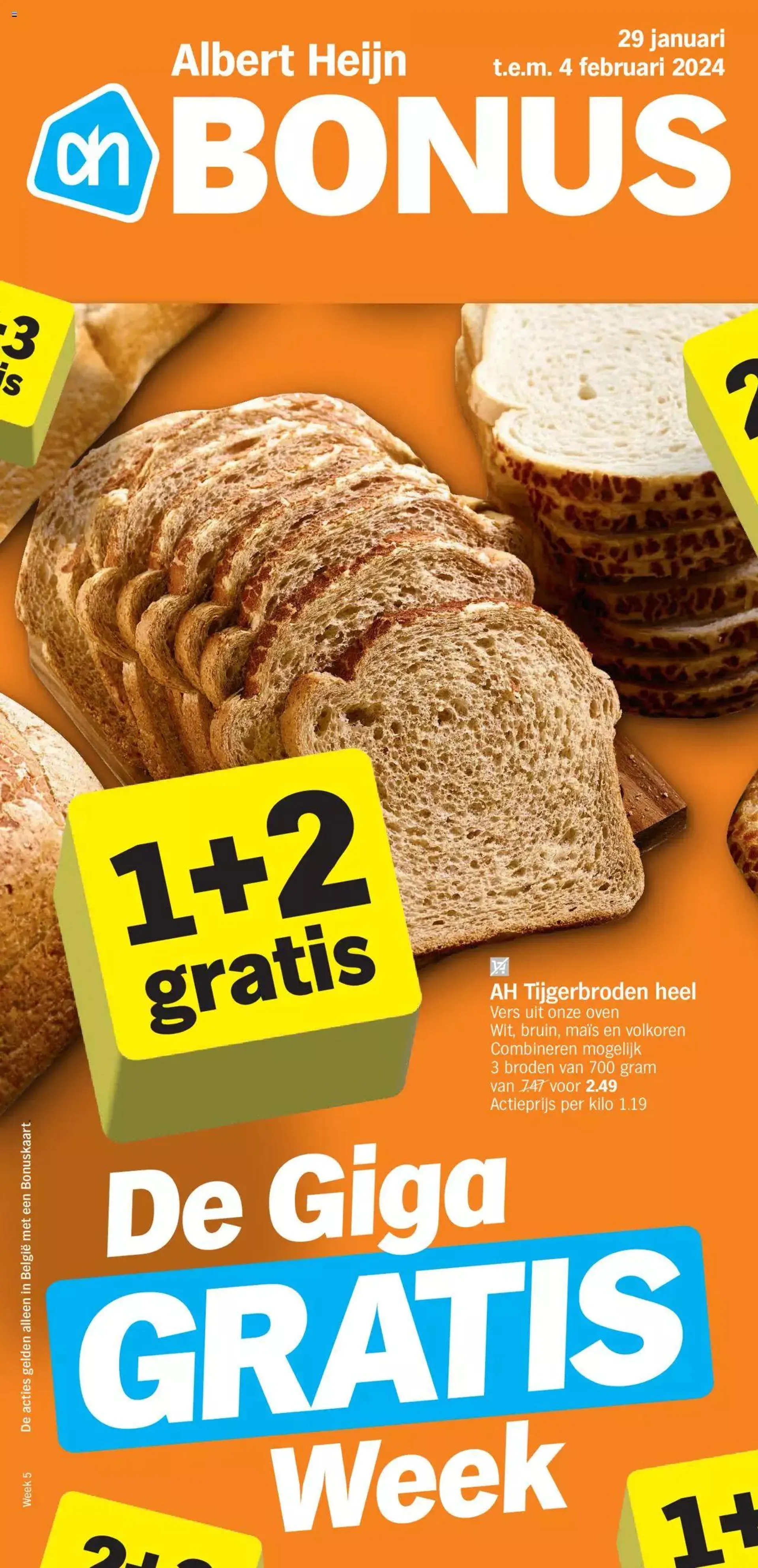 Albert Heijn folder week / de la semaine 05 van 4 februari tot 5 februari 2024 - folder pagina 