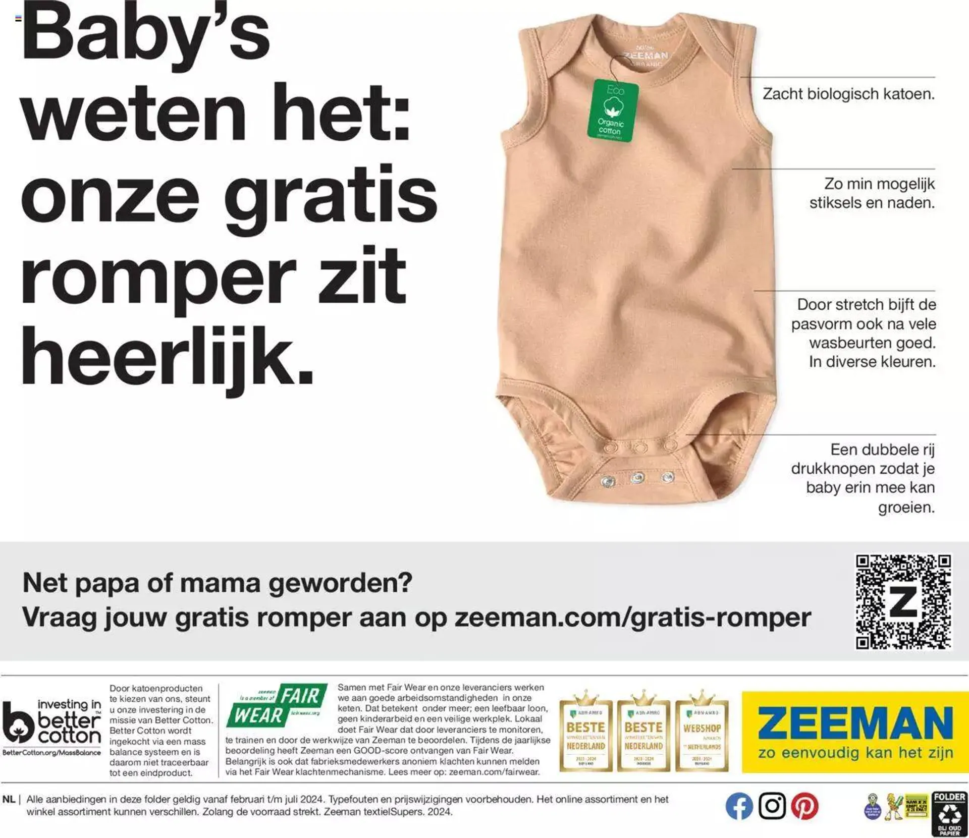 Zeeman folder van 31 maart tot 12 februari 2024 - folder pagina 40