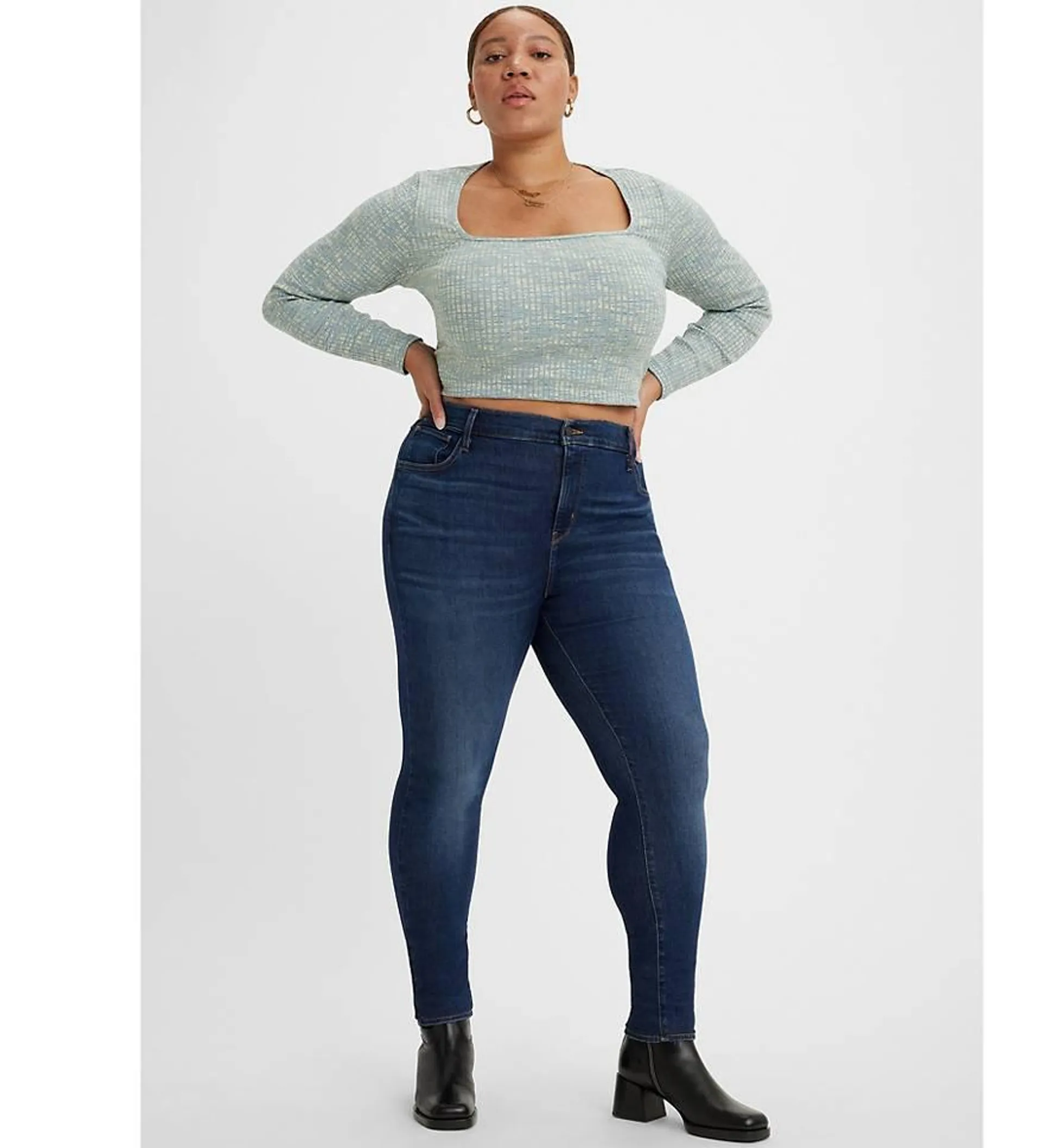 720™ High Rise Super Skinny Jeans (plus Size)