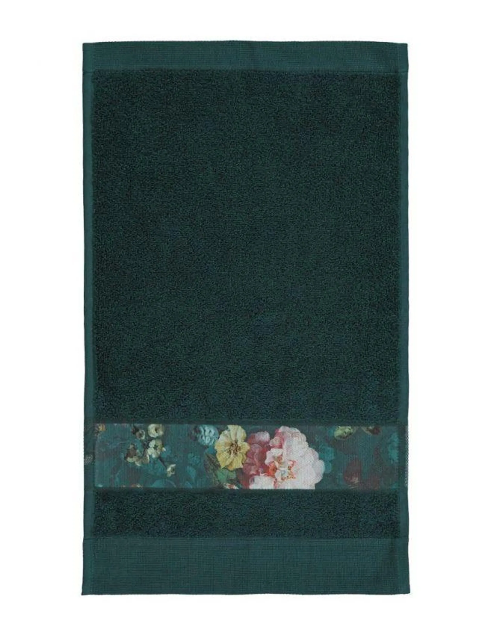 ESSENZA Fleur Donkergroen Gastendoek 30 x 50 cm