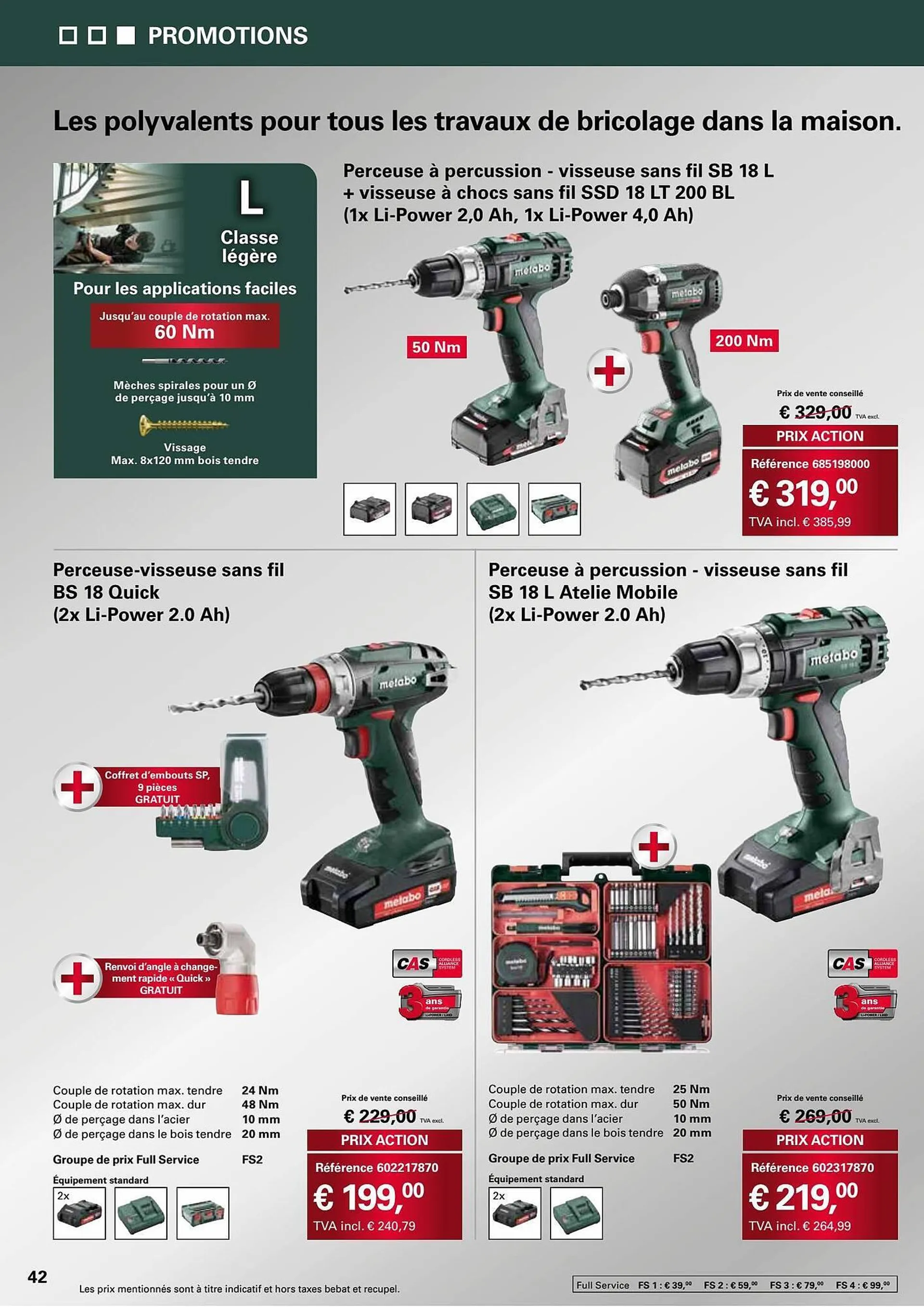 Metabo folder van 1 september tot 31 januari 2024 - folder pagina 42