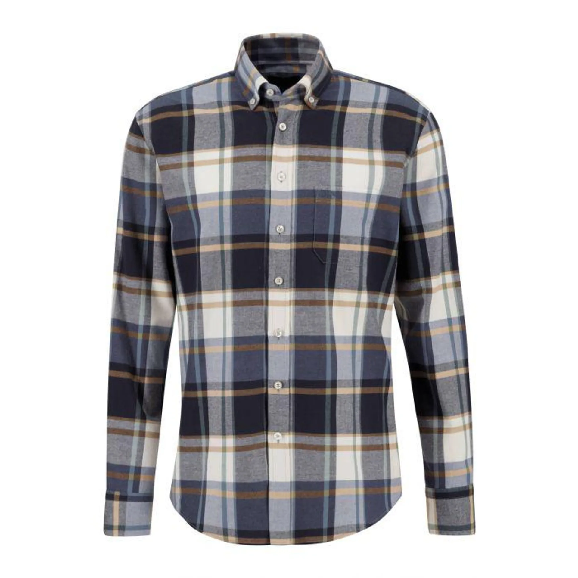 Geruit Overhemd Classic Checks Navy