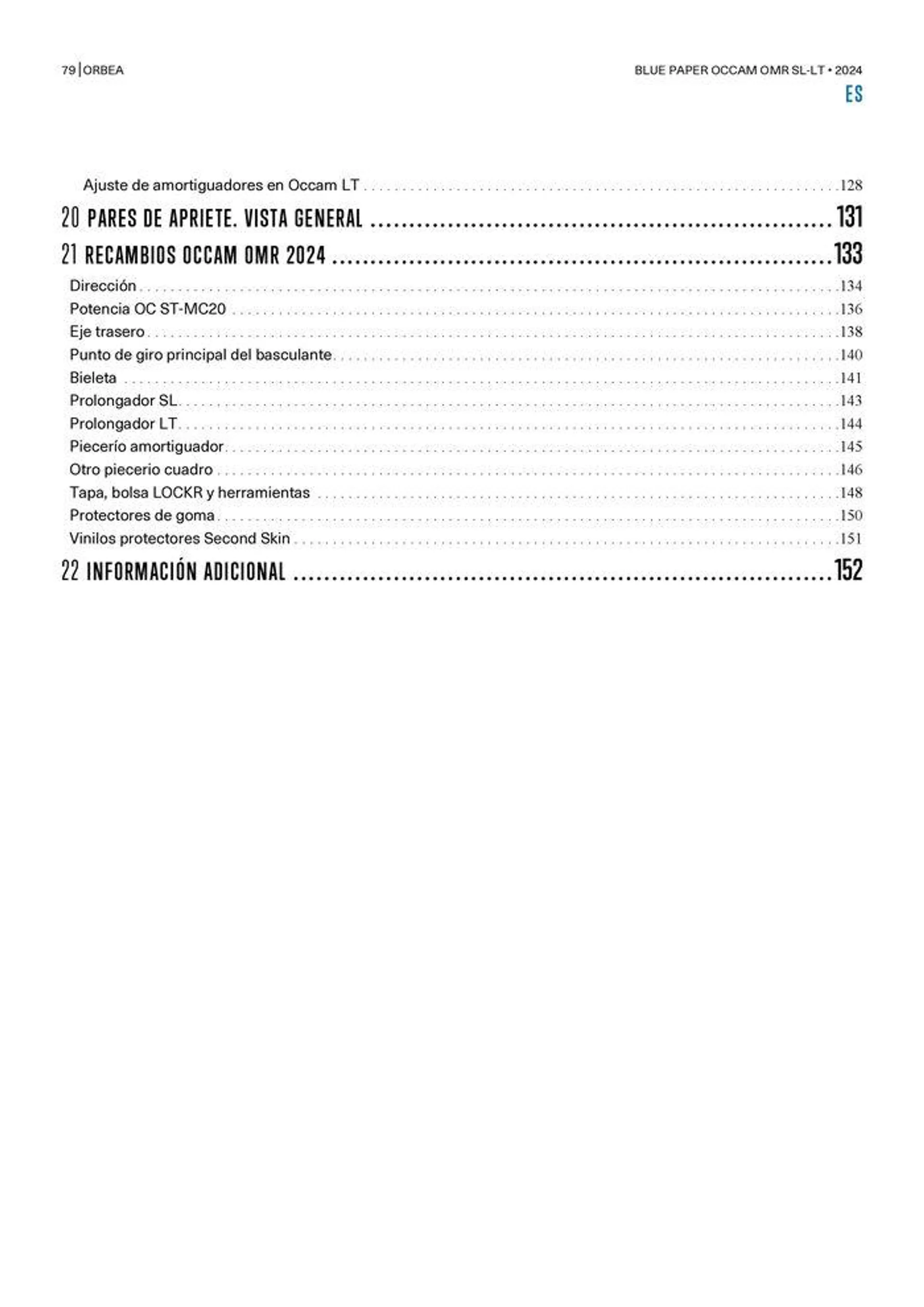 OCCAM OMR SL-LT 2024 van 25 oktober tot 25 oktober 2024 - folder pagina 79