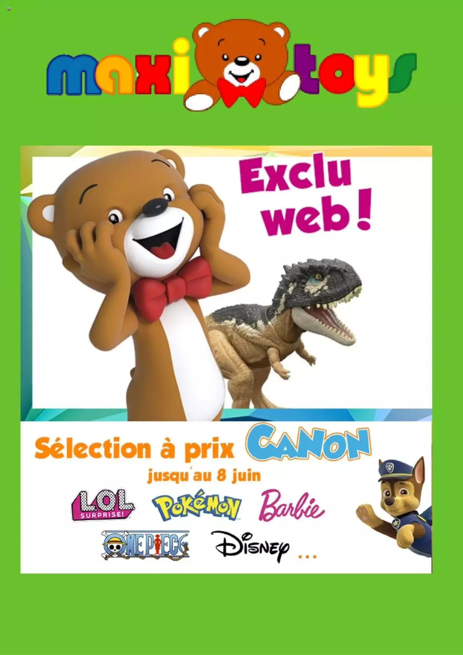 Maxi Toys folder / publicité - 0