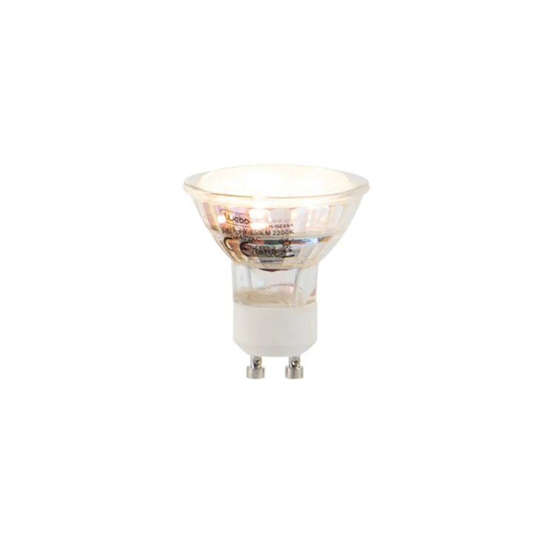 GU10 LED lamp 3W 250LM 2200K