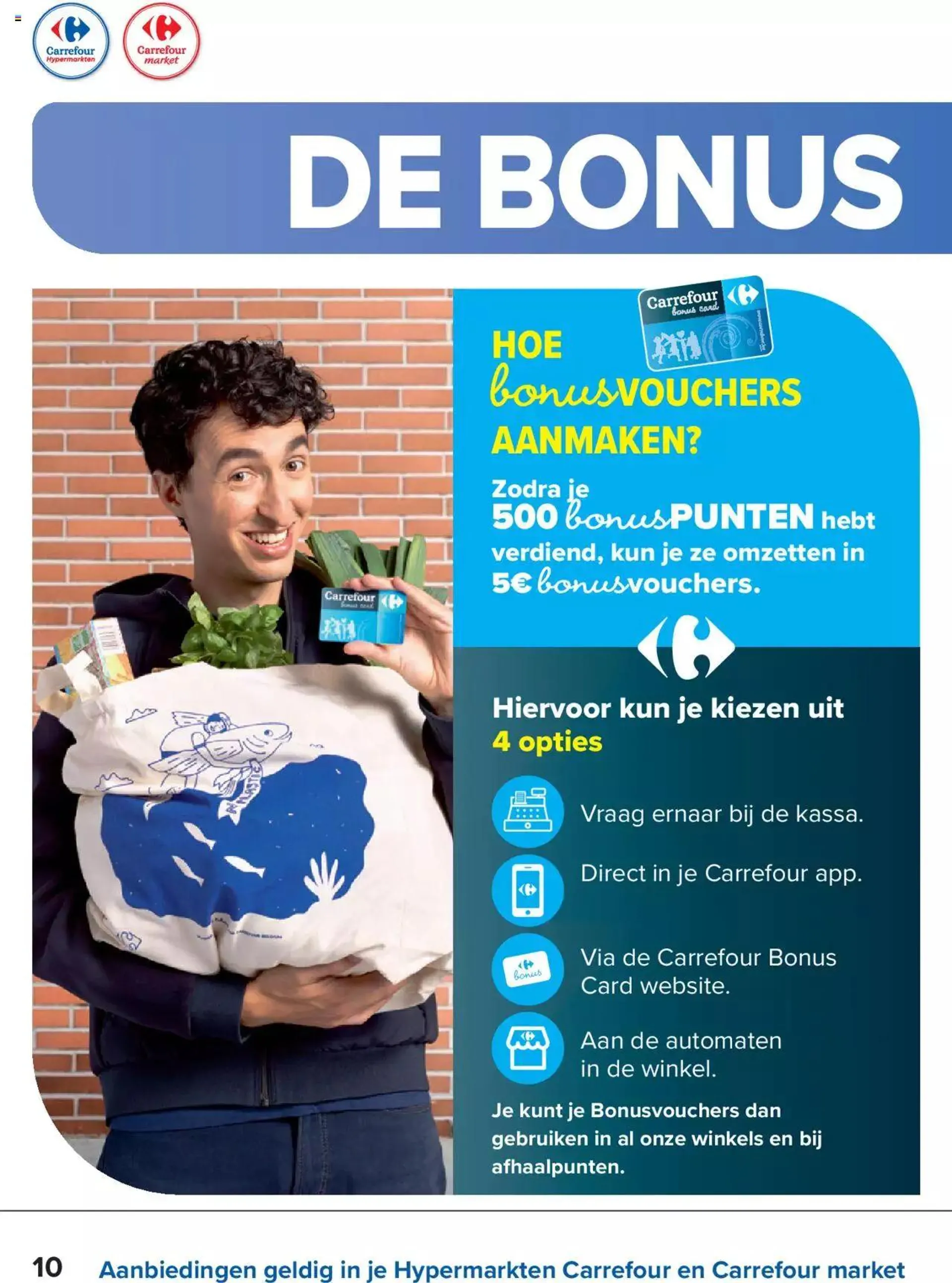 Carrefour Special Bonus Punten van 15 april tot 31 december 2024 - folder pagina 10