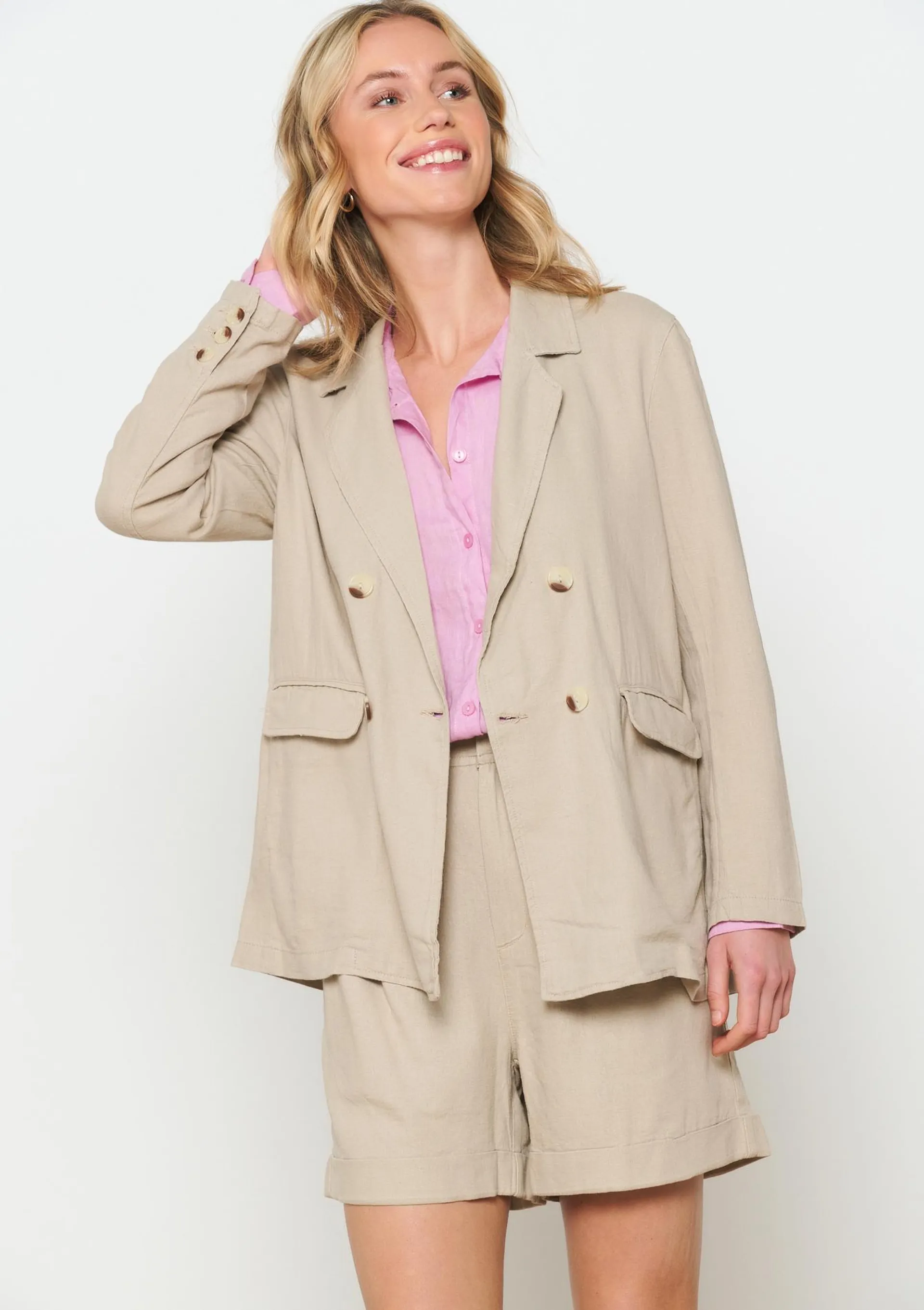 Linen blazer