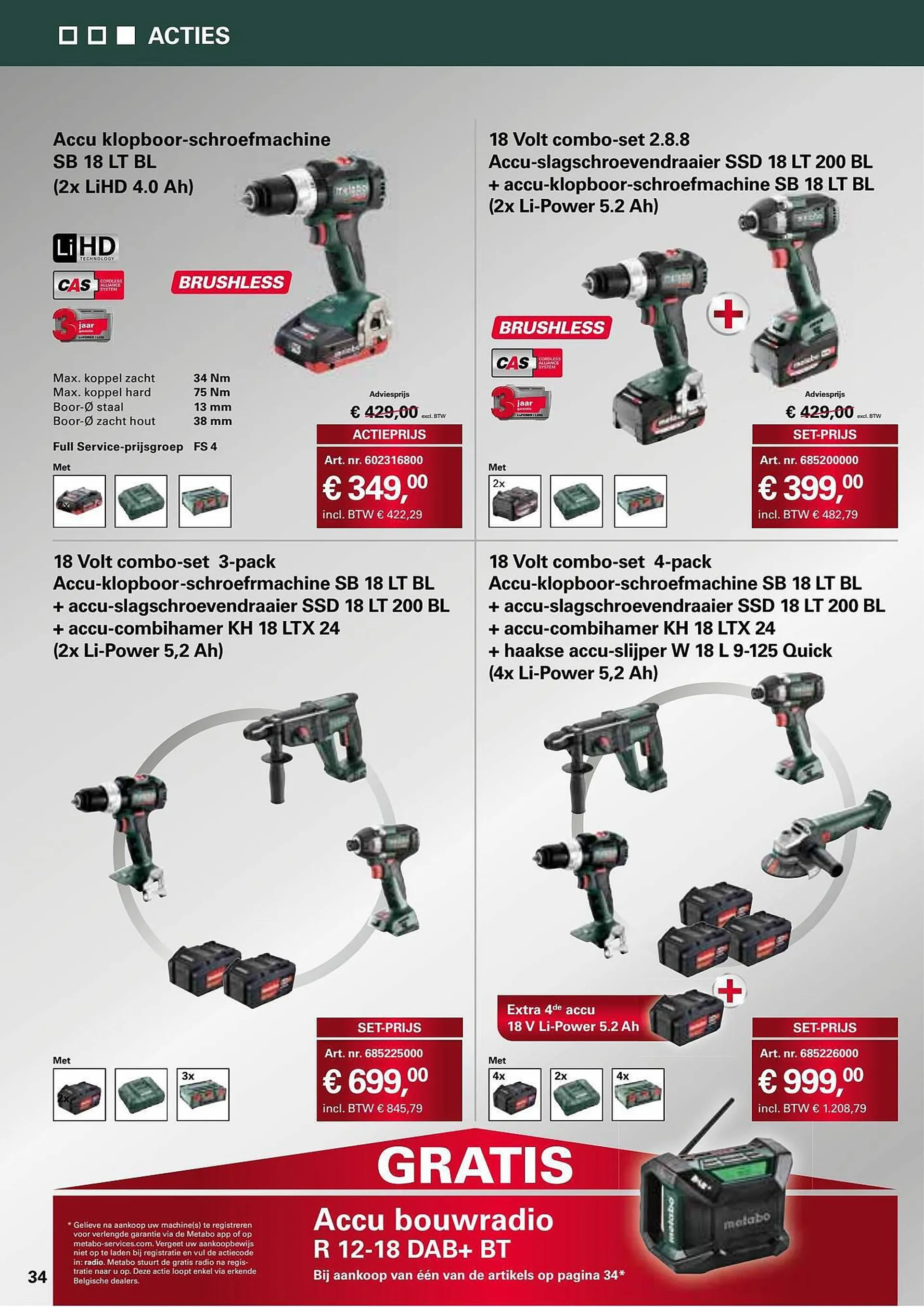 Metabo folder van 7 april tot 31 augustus 2023 - folder pagina 34