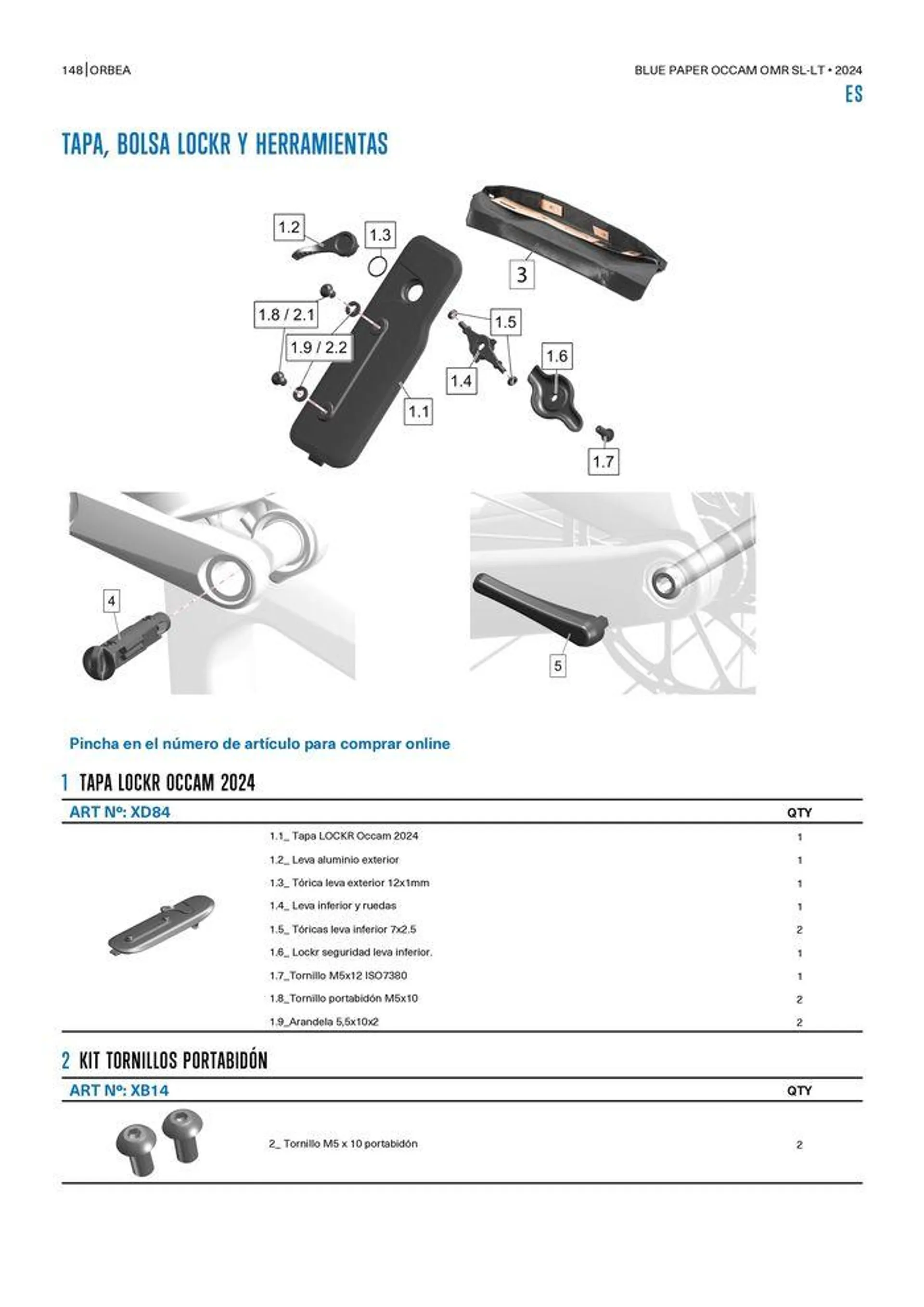 OCCAM OMR SL-LT 2024 van 25 oktober tot 25 oktober 2024 - folder pagina 148