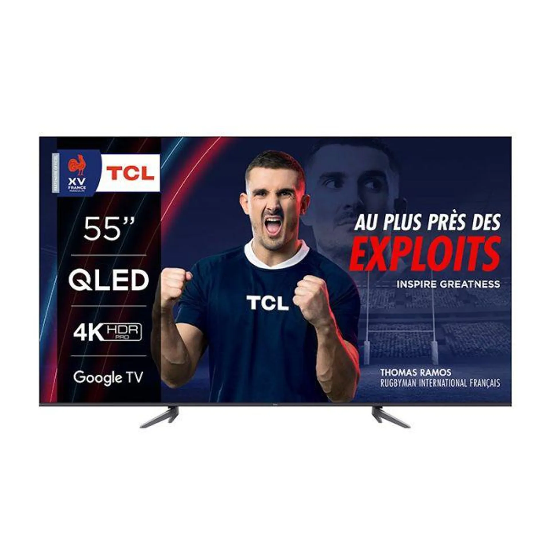 TCL 55C643 - TV 4K QLED 55" Google