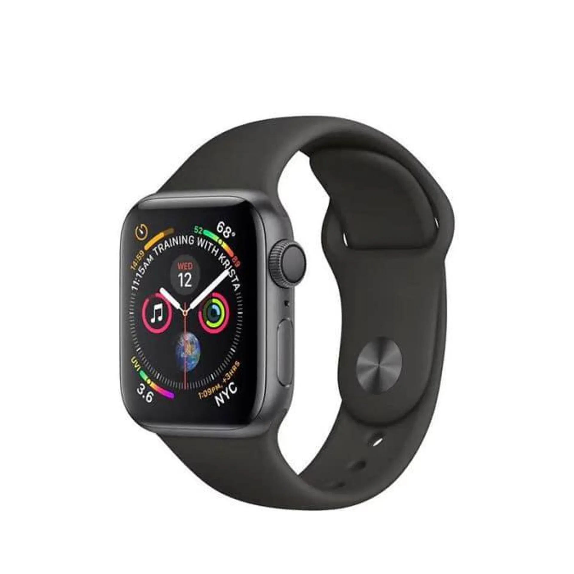 Montre Connectée APPLE WATCH Series 4 44mm Gris sidéral reconditionnée Grade A+