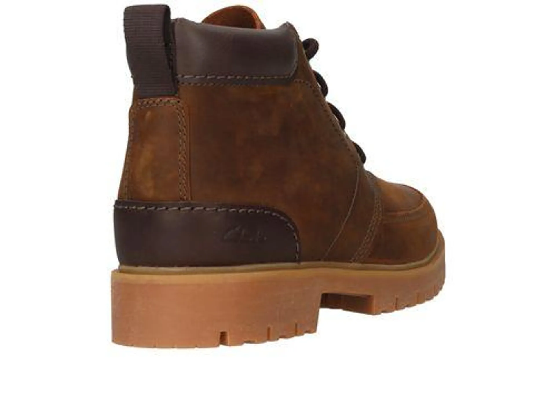 Clarks Rossdale Mid Boots Cognac Heren