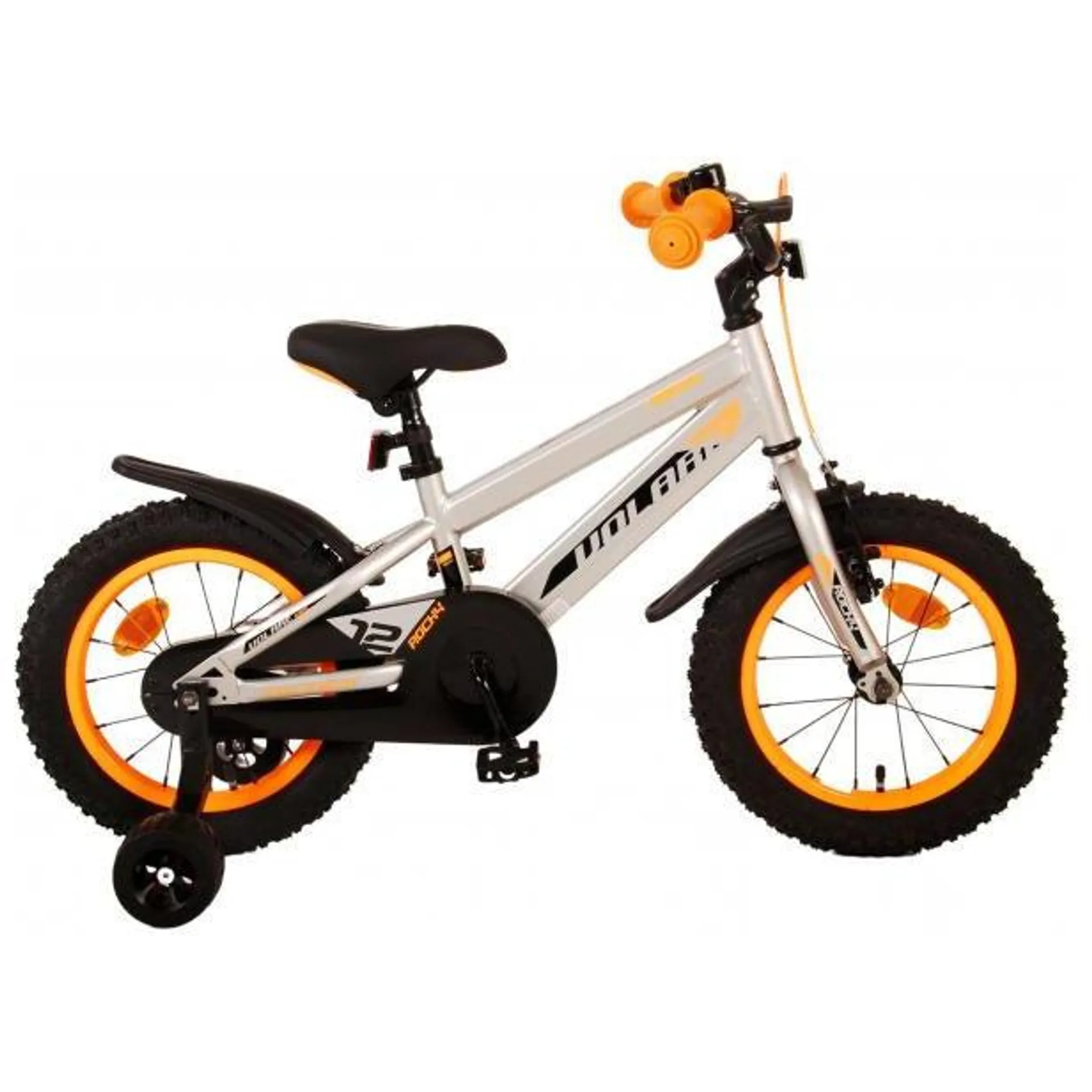 Volare Rocky Kinderfiets - Jongens - 14 inch - Grijs