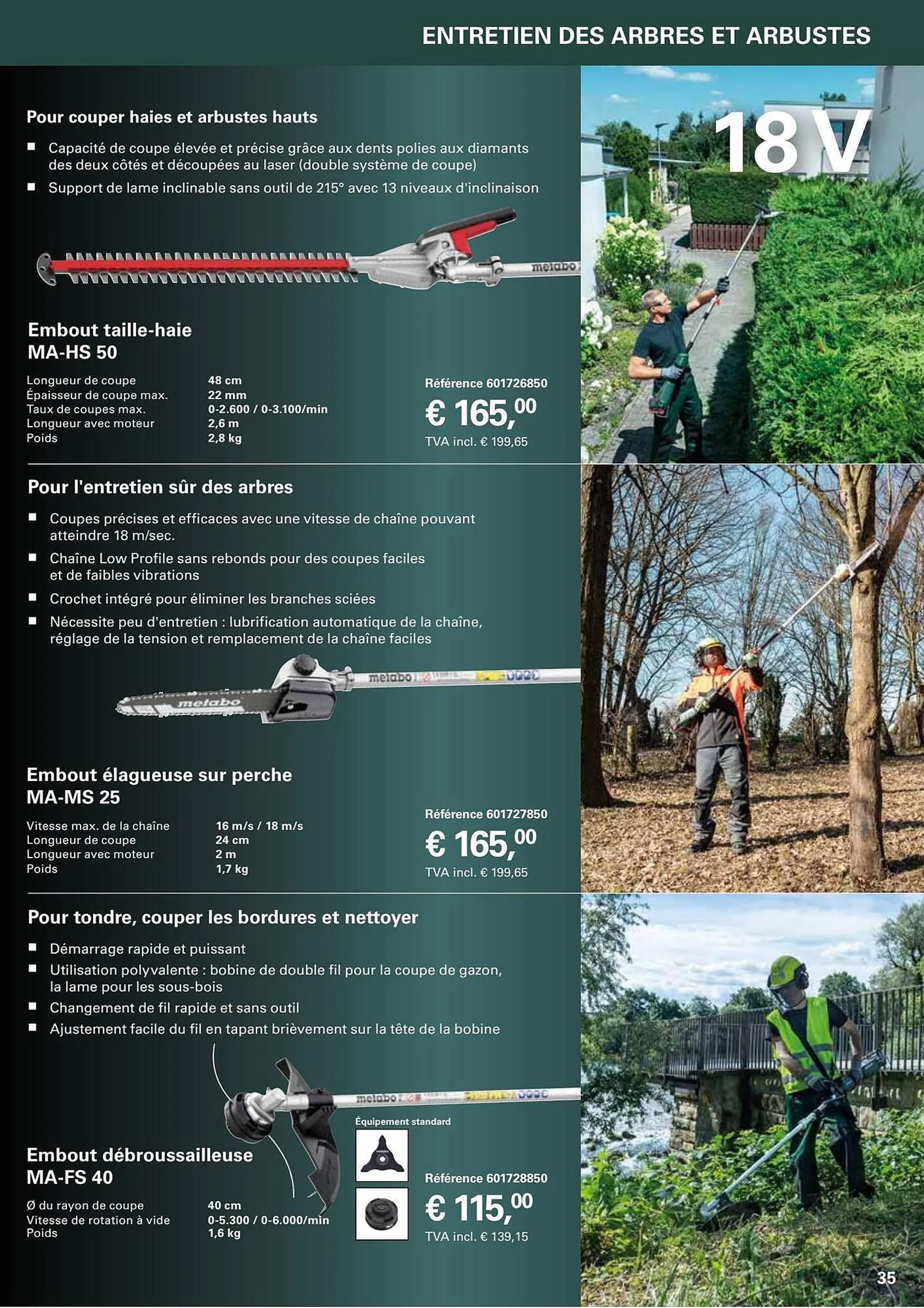 Metabo folder van 1 september tot 31 januari 2024 - folder pagina 35