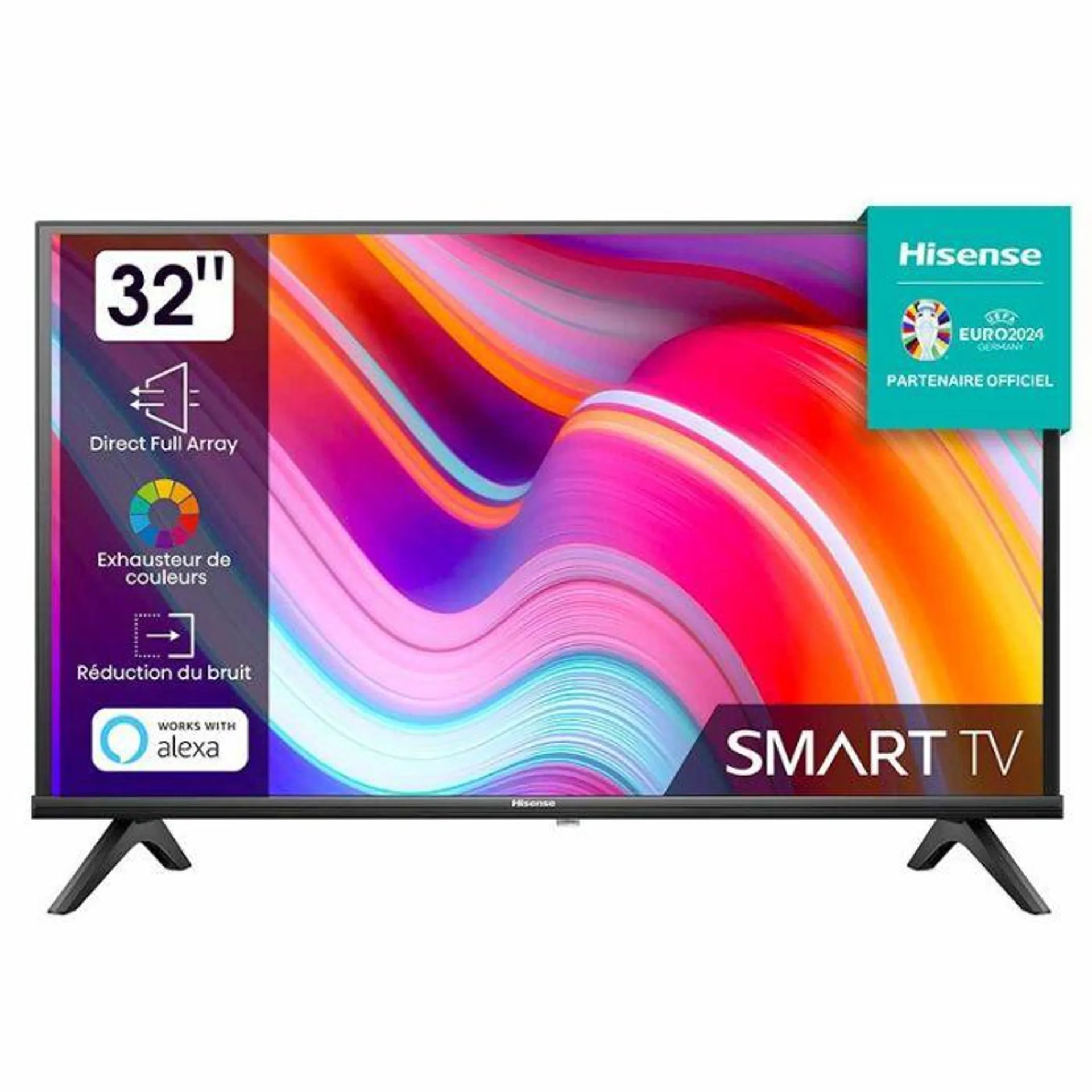 TV 32" HISENSE 32A4K HD Smart TV