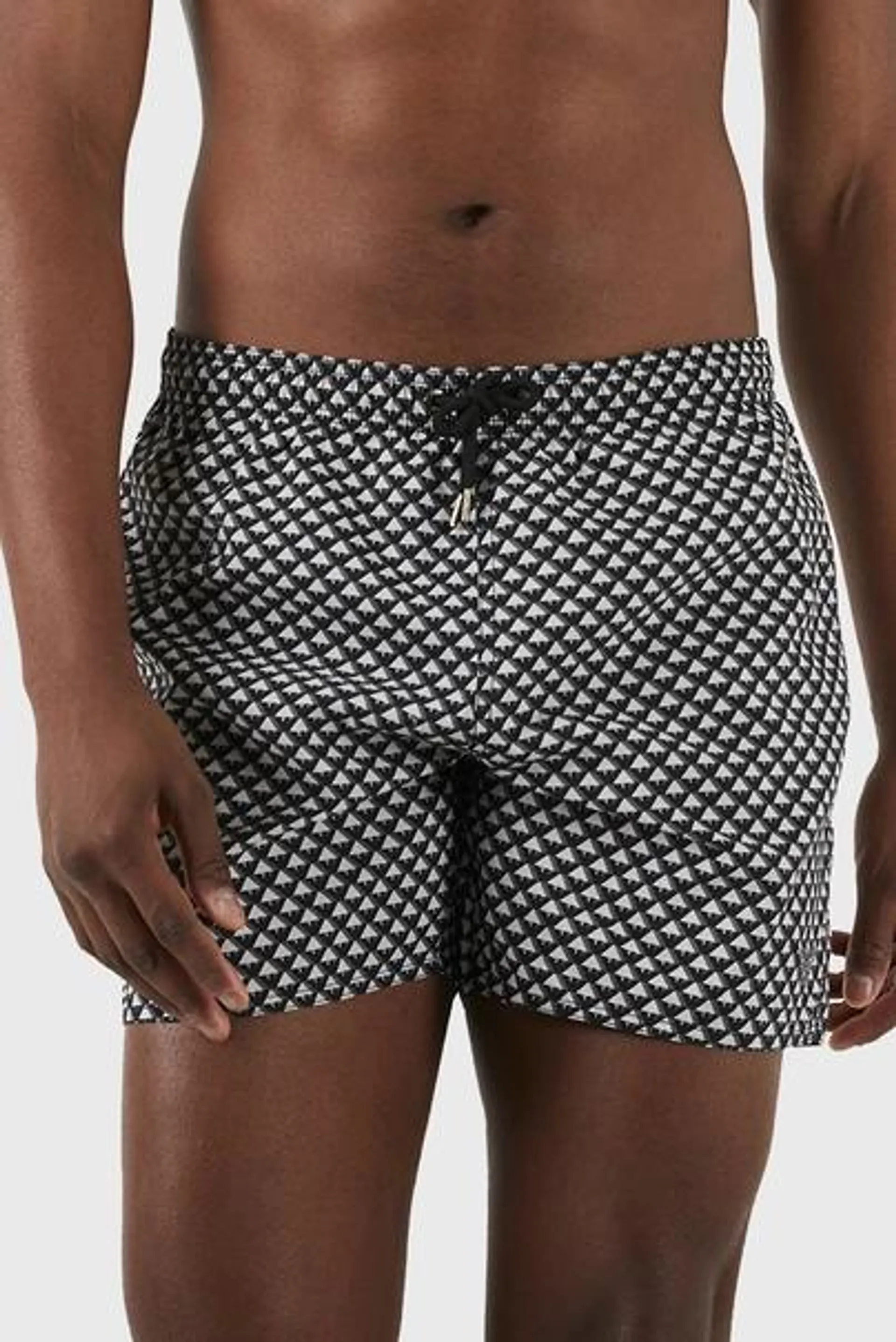 ARMANI WOVEN BOXER BEACHWEAR