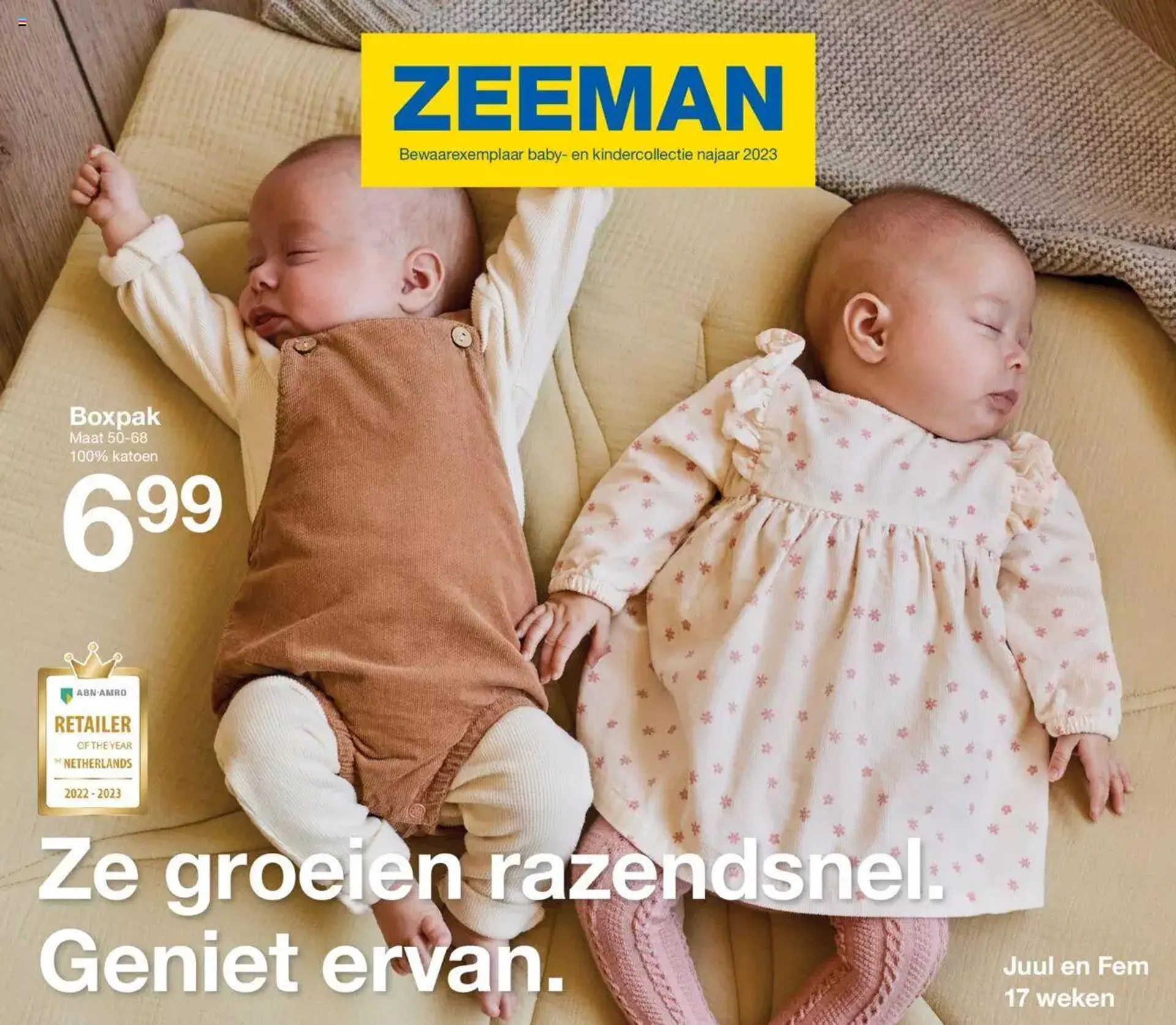 Zeeman folder / publicité van 31 juli tot 6 januari 2024 - folder pagina 1