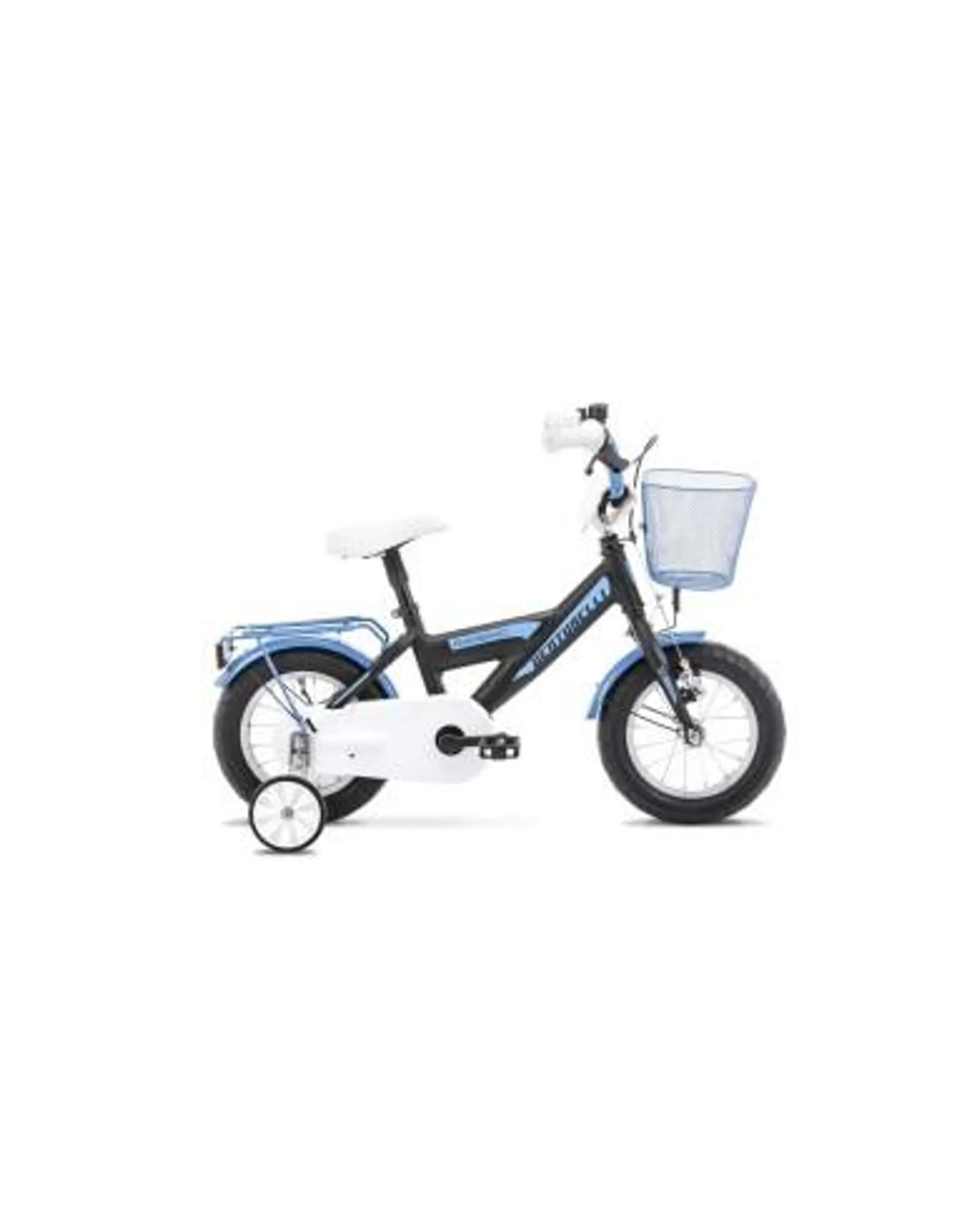 VENTURELLI KINDERFIETS 12 BAMBINO MATZWART/BLAUW