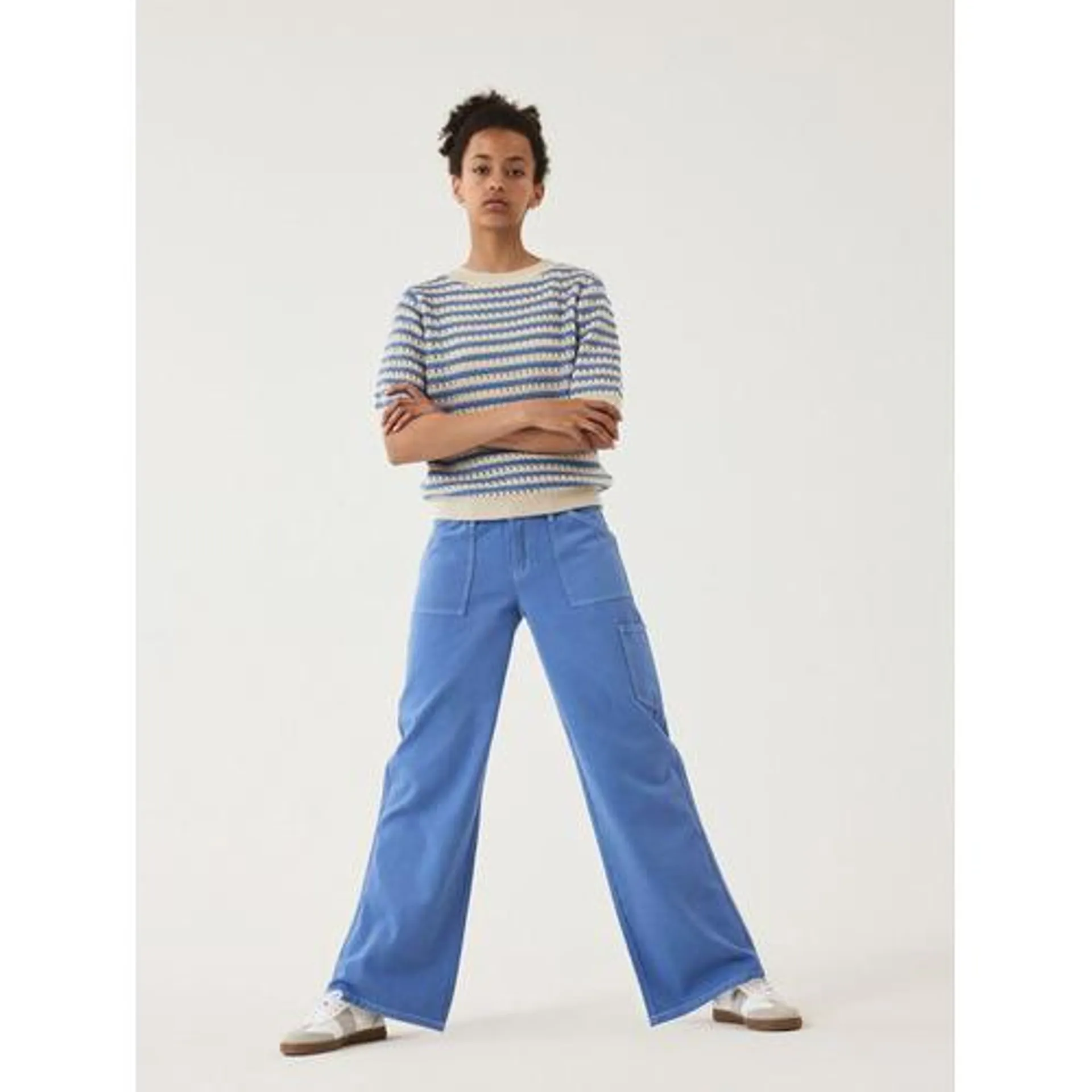 Broek blauw