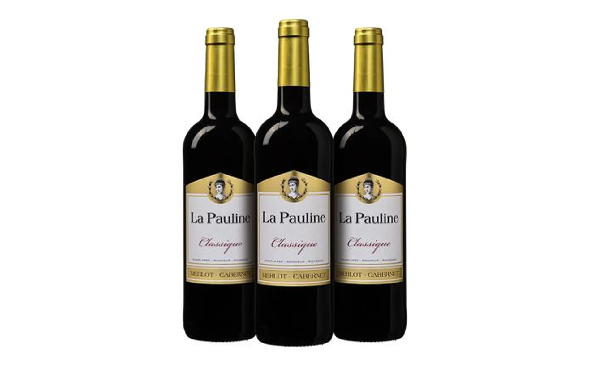 La Pauline 'Classique' Merlot-Cabernet (3 flessen)