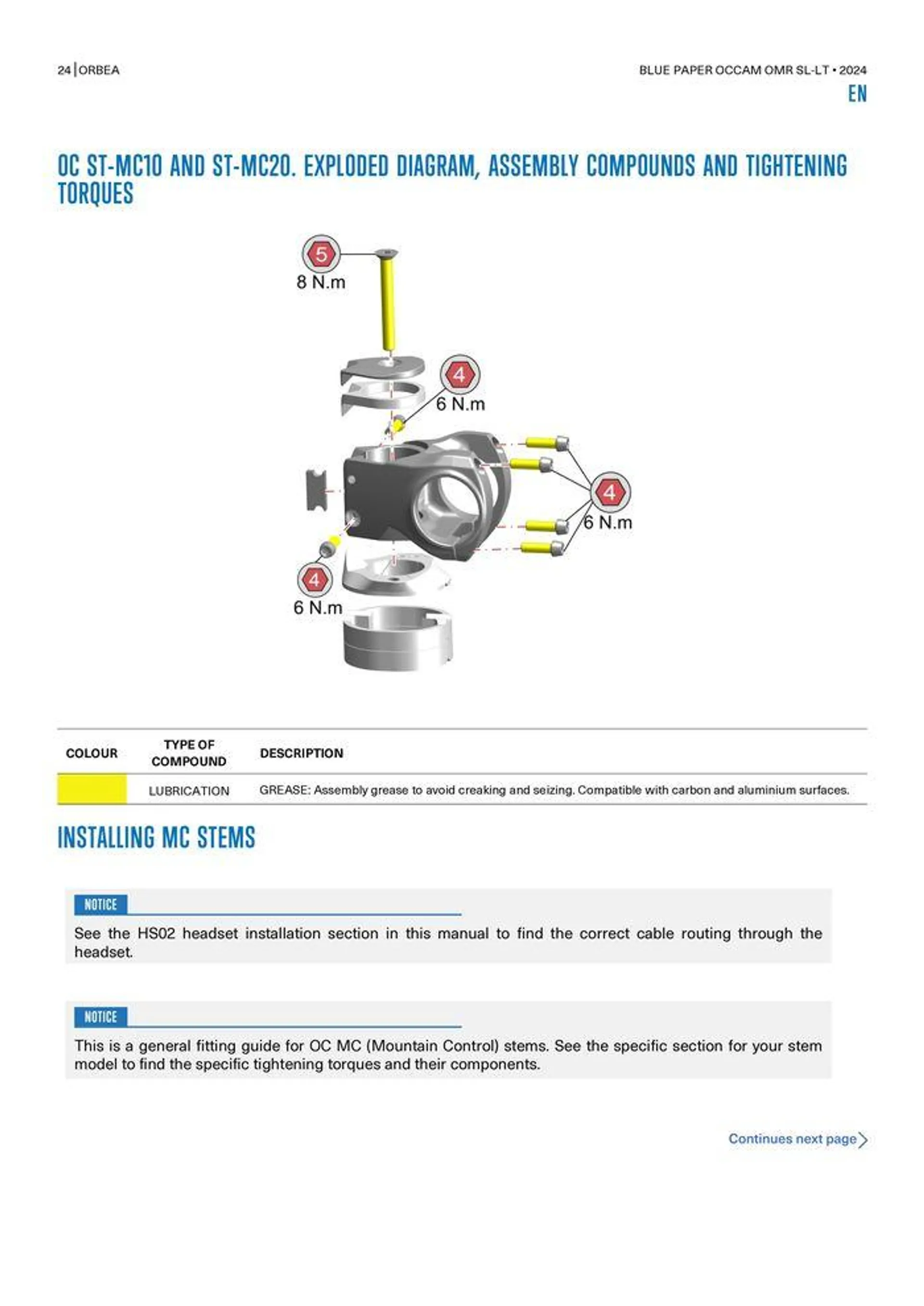 OCCAM OMR SL-LT 2024 van 25 oktober tot 25 oktober 2024 - folder pagina 24